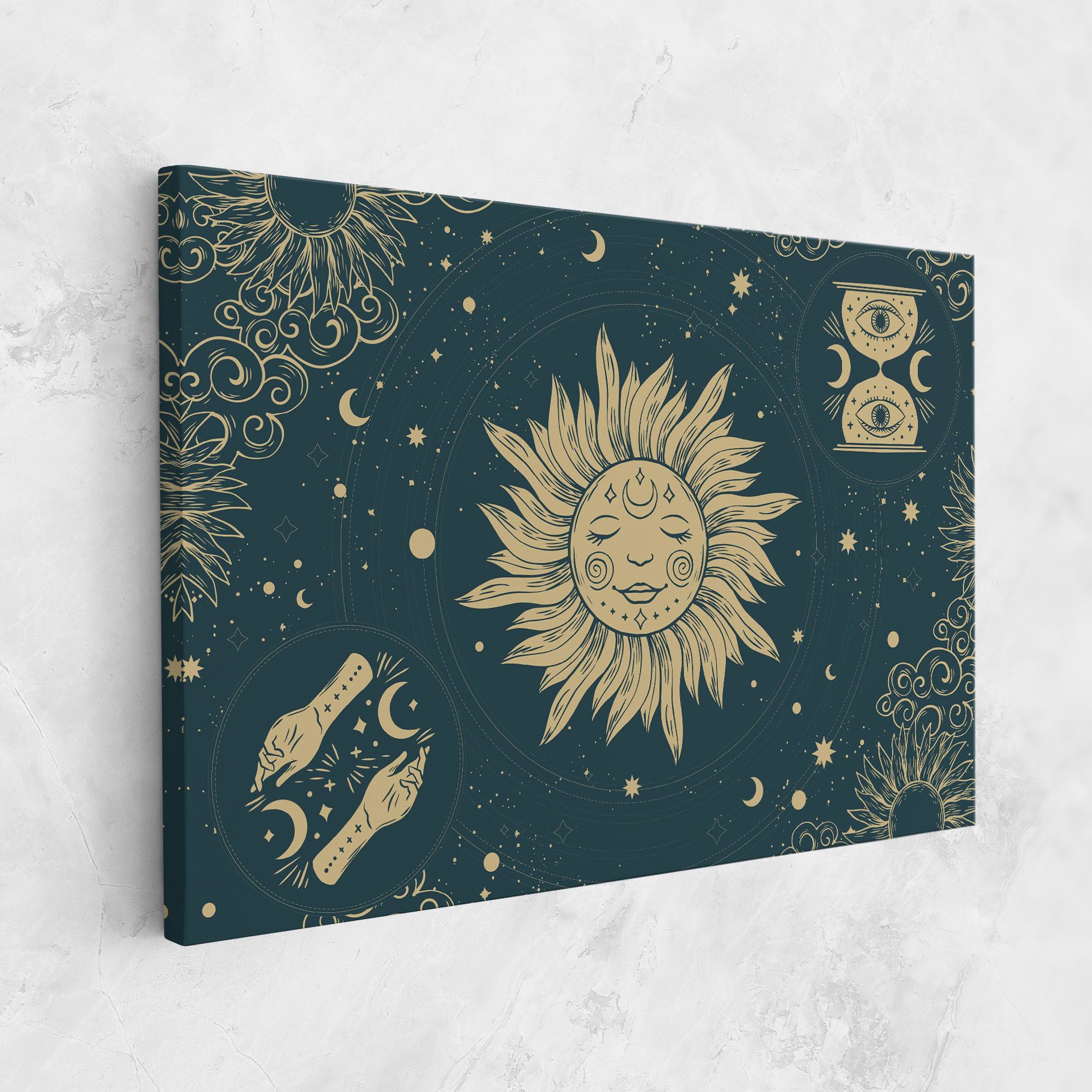 Sun Face Magic mockup 1
