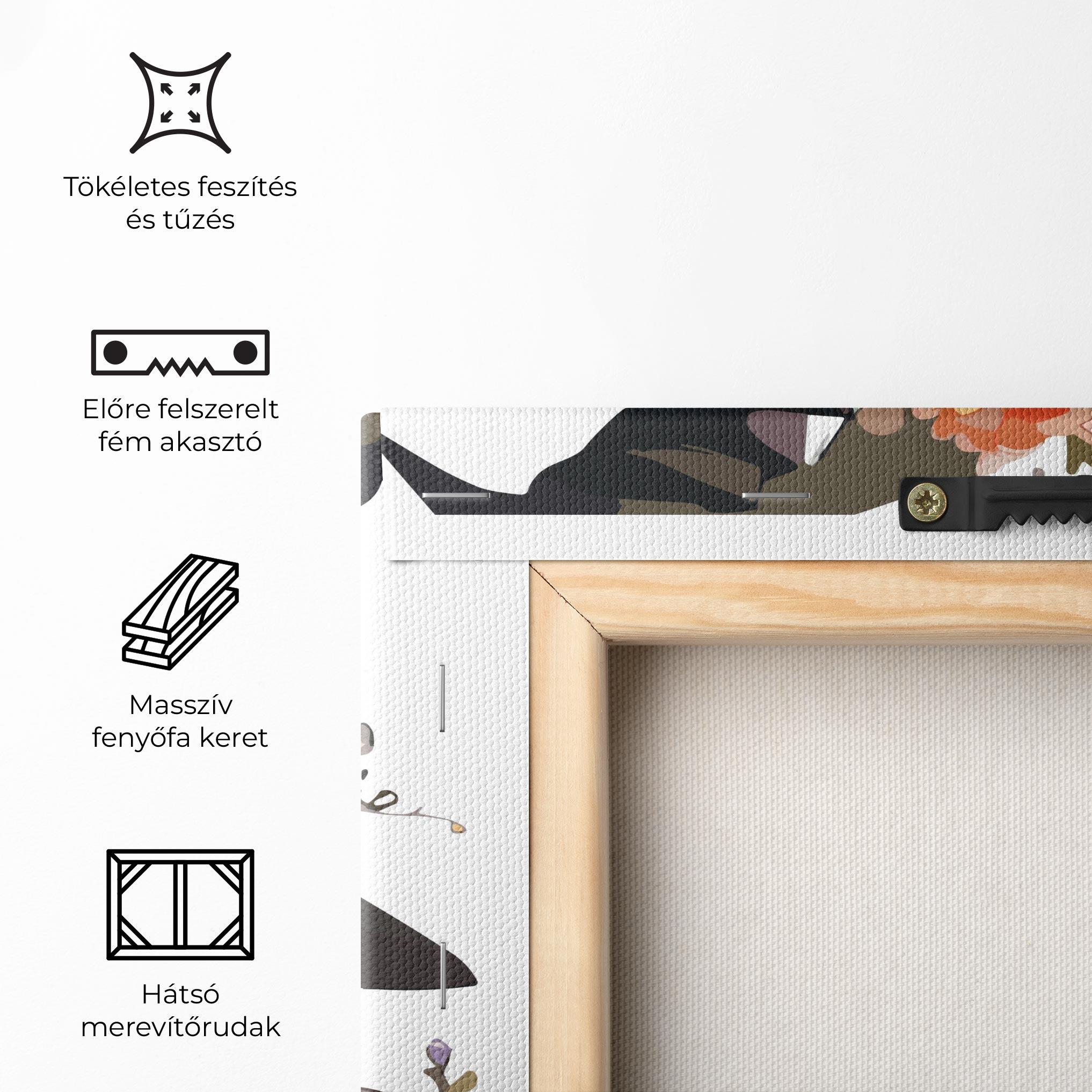 Vászonkép Cute Witch mockup 5