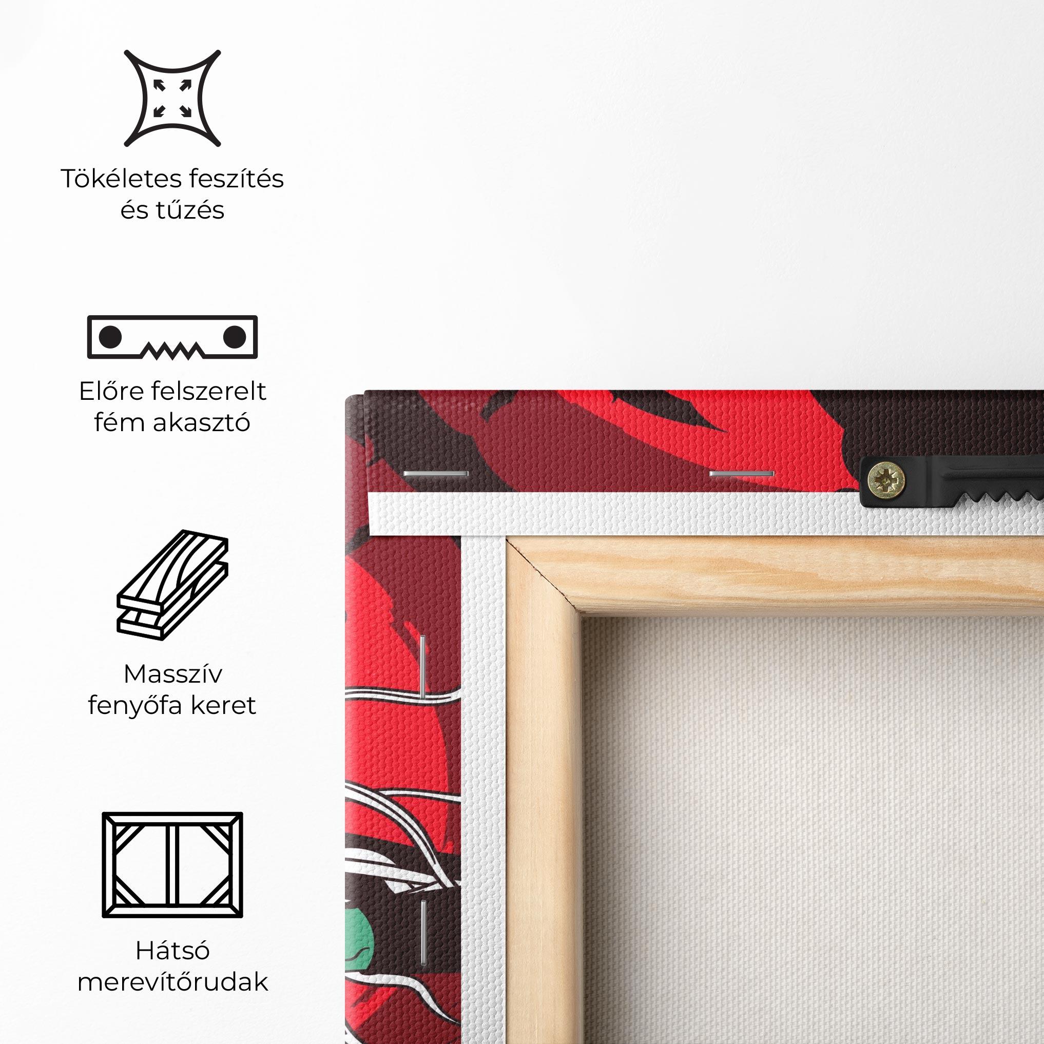 Vászonkép Green Witch mockup 5