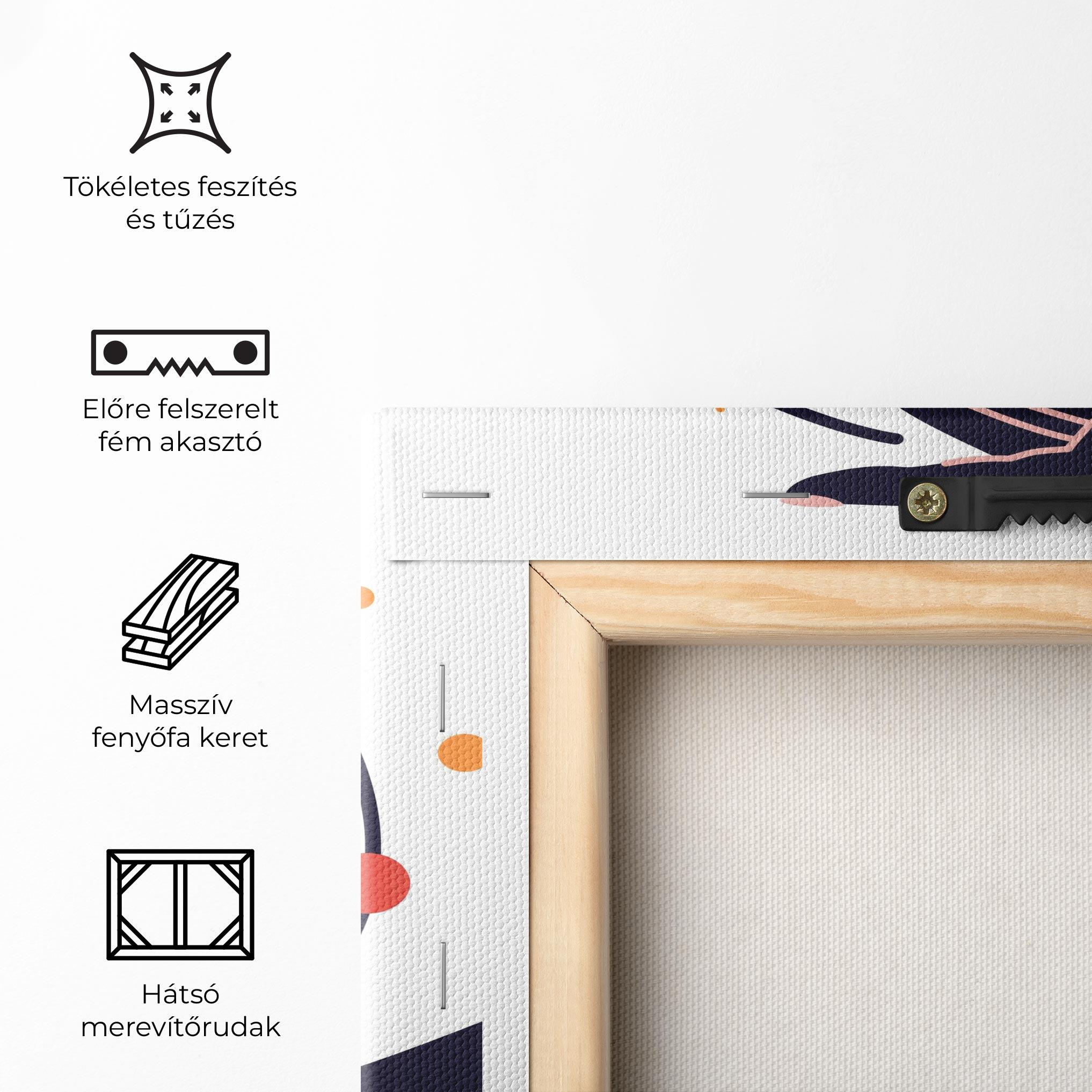 Vászonkép Purple Magic Hands mockup 5