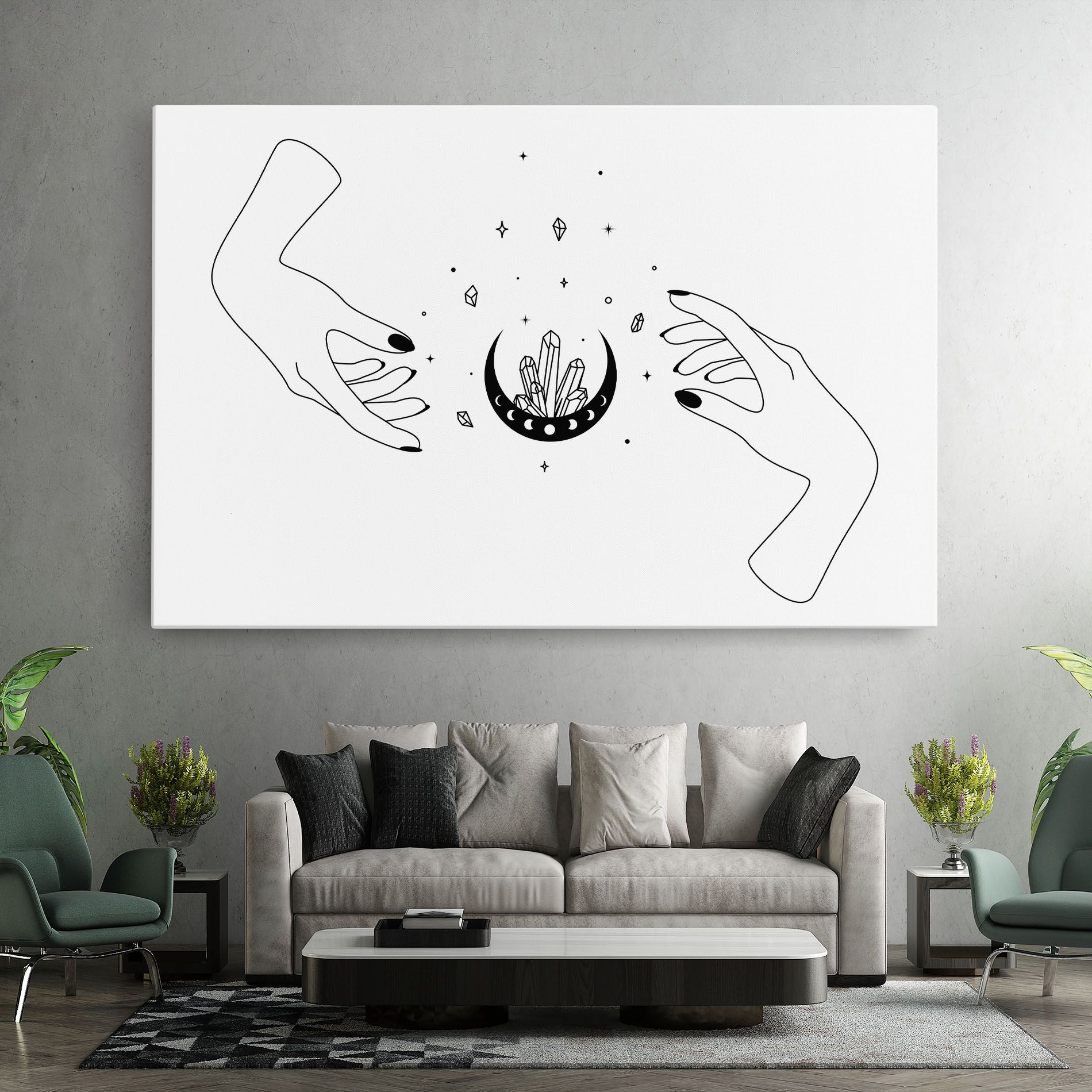Crystal Hand mockup 7