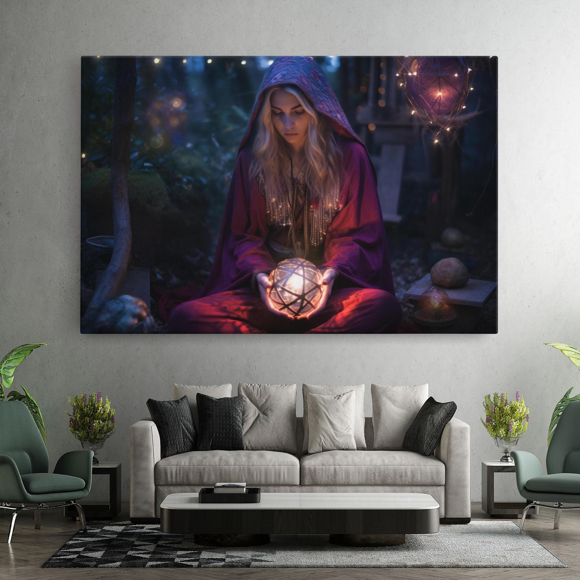 Vászonkép Garden Witch mockup 7