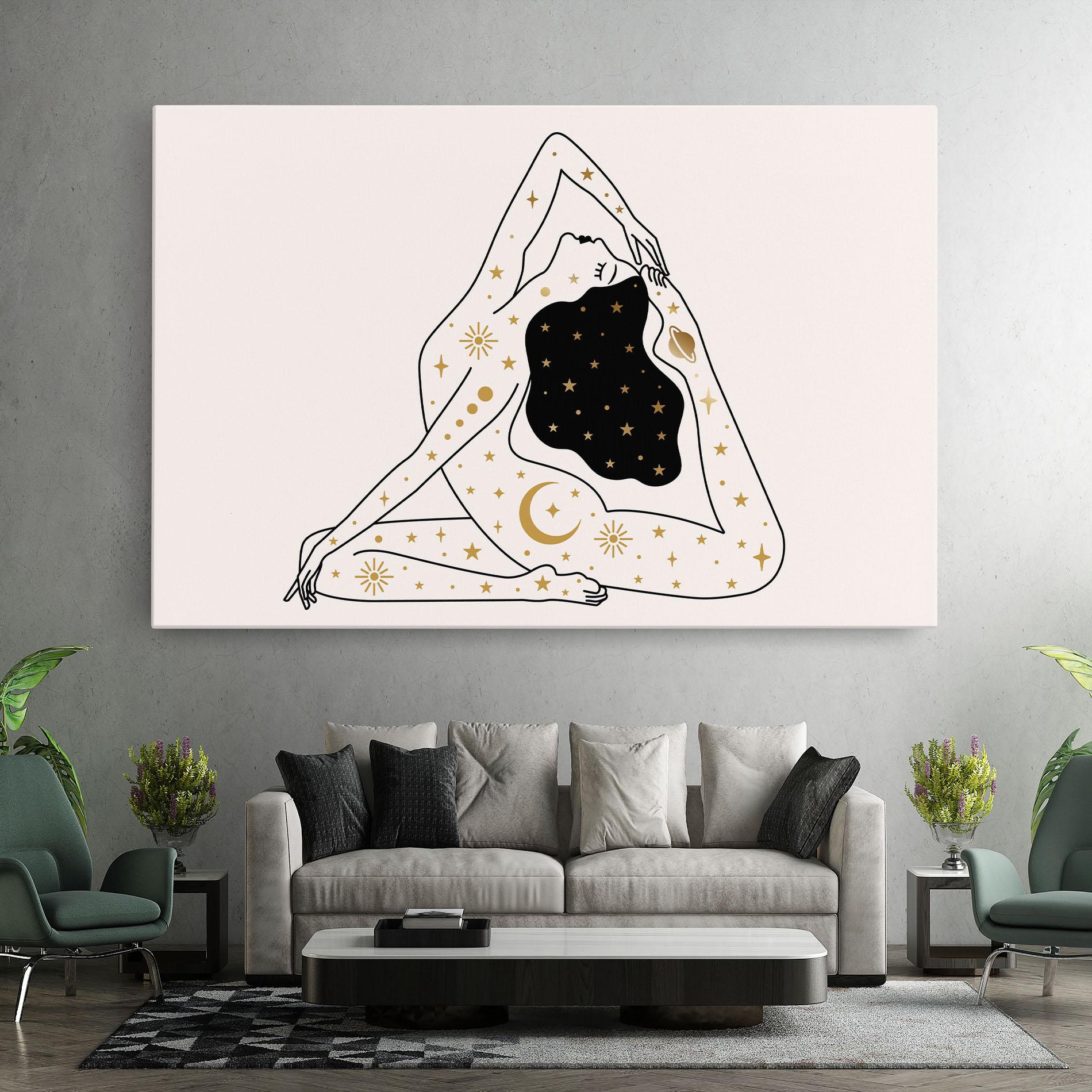 Vászonkép Stars Witch mockup 7