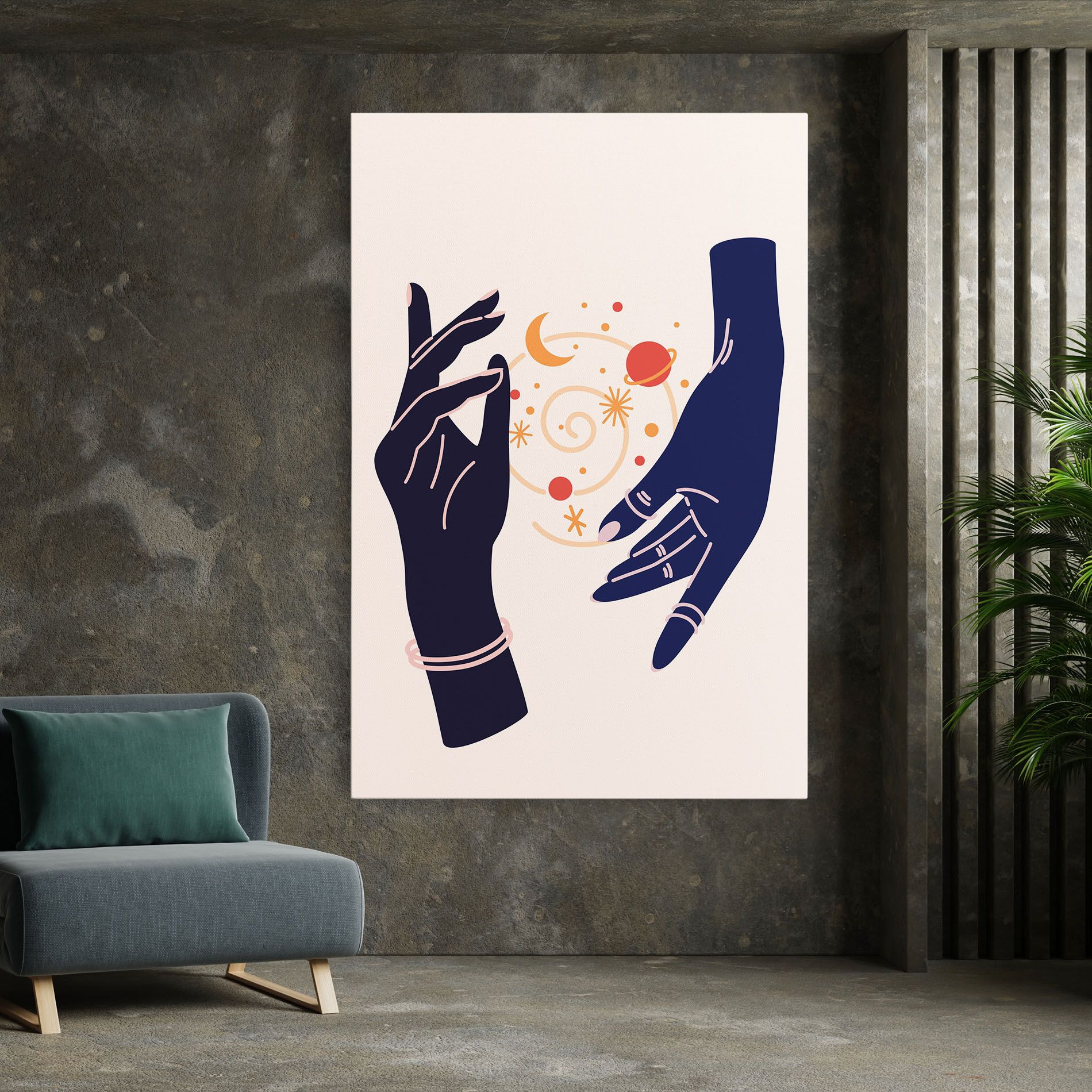 Magic Purple Hands mockup 7