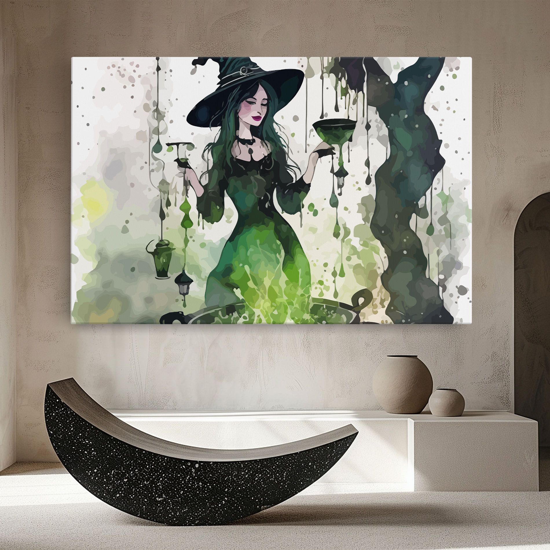 Green Light Witch mockup 8