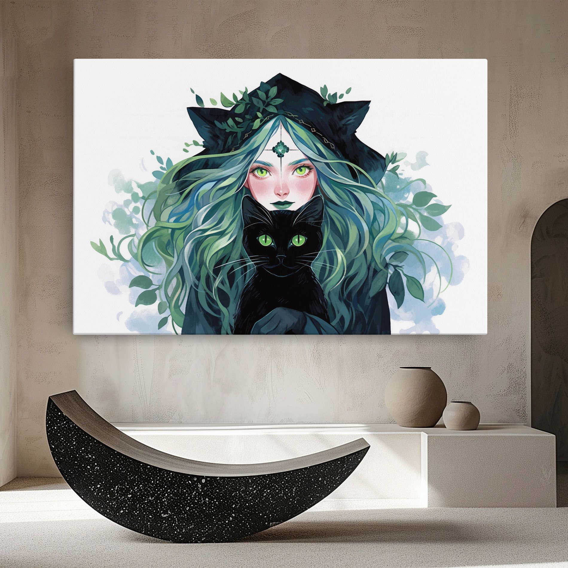 Magic Cat Witch mockup 8