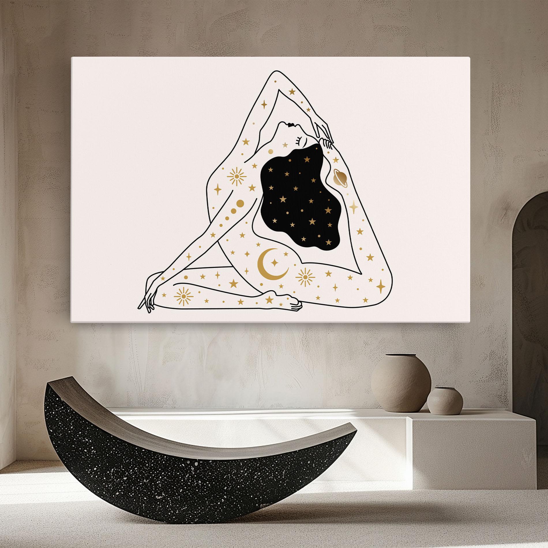 Vászonkép Stars Witch mockup 8