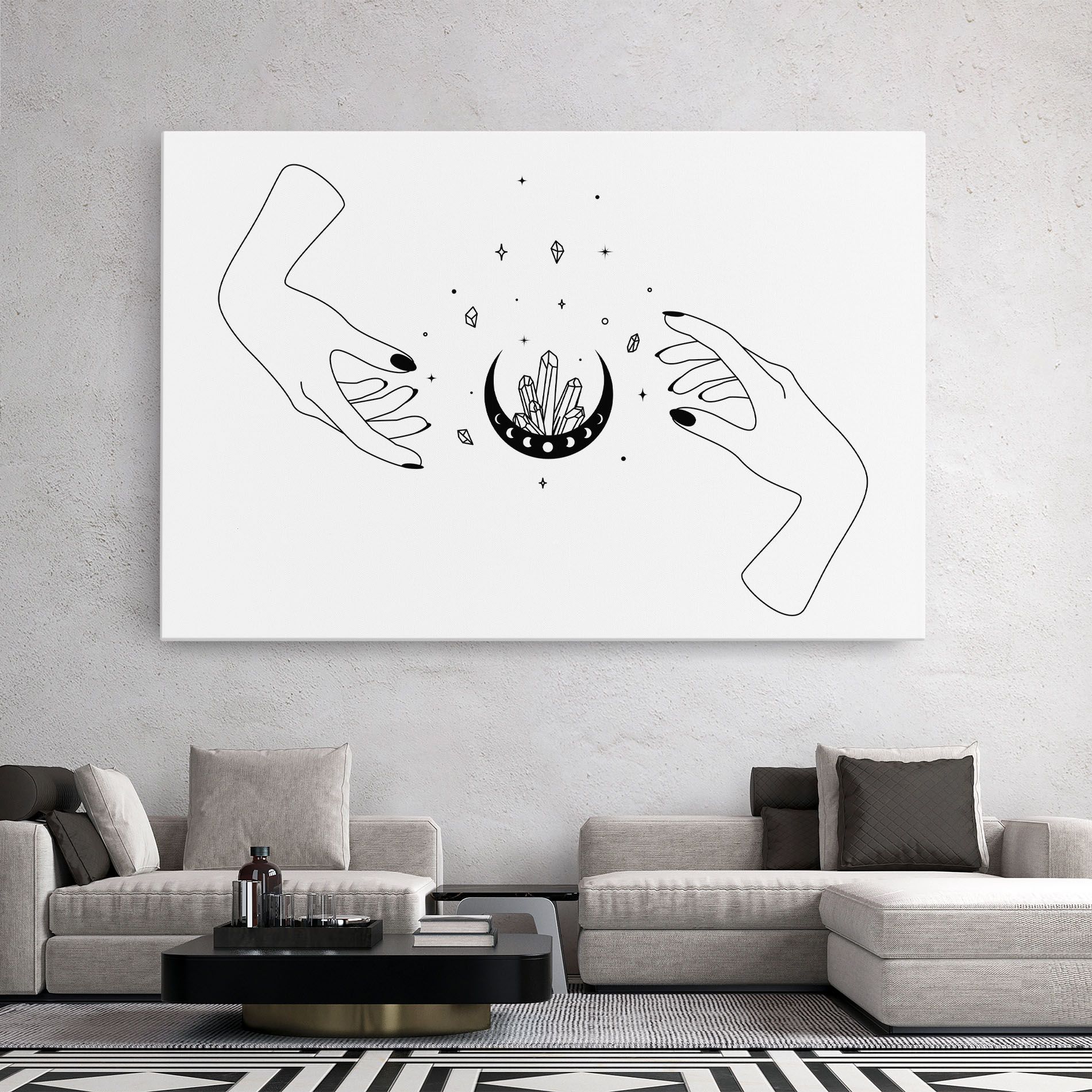 Crystal Hand mockup 2