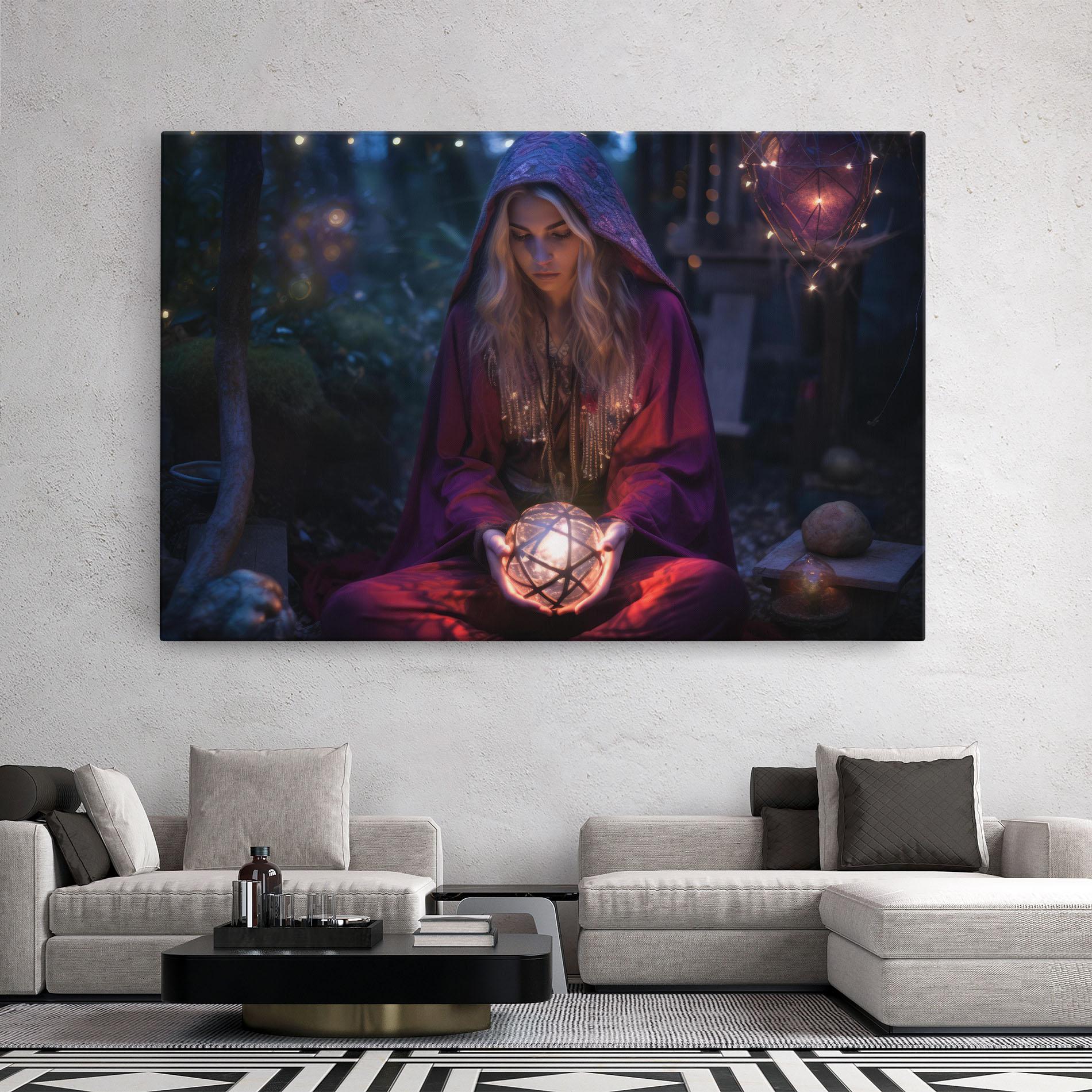 Vászonkép Garden Witch mockup 2