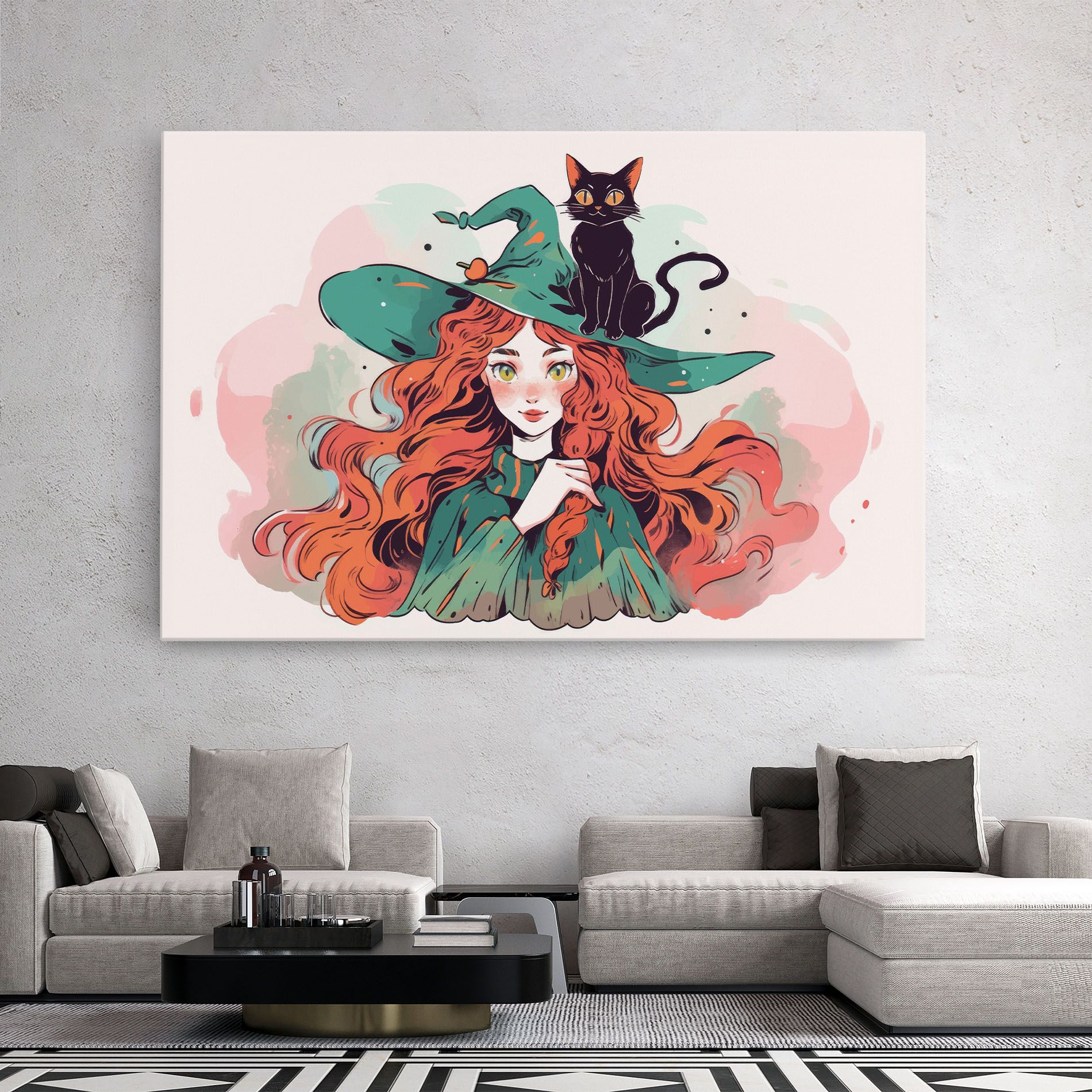 Red Air Witch mockup 2