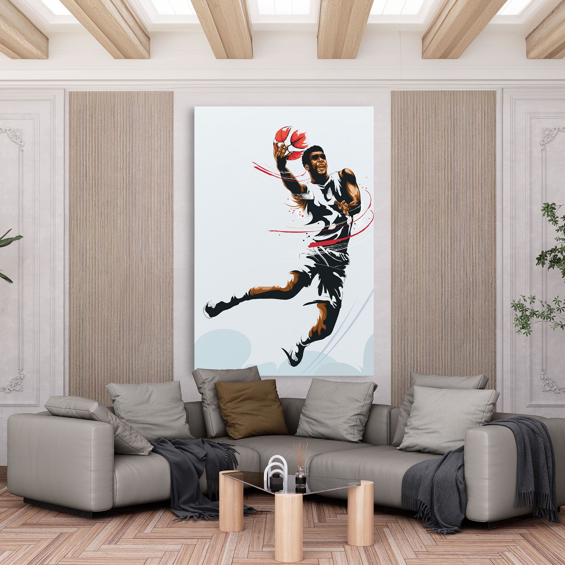 Basketball Shot mockup 6