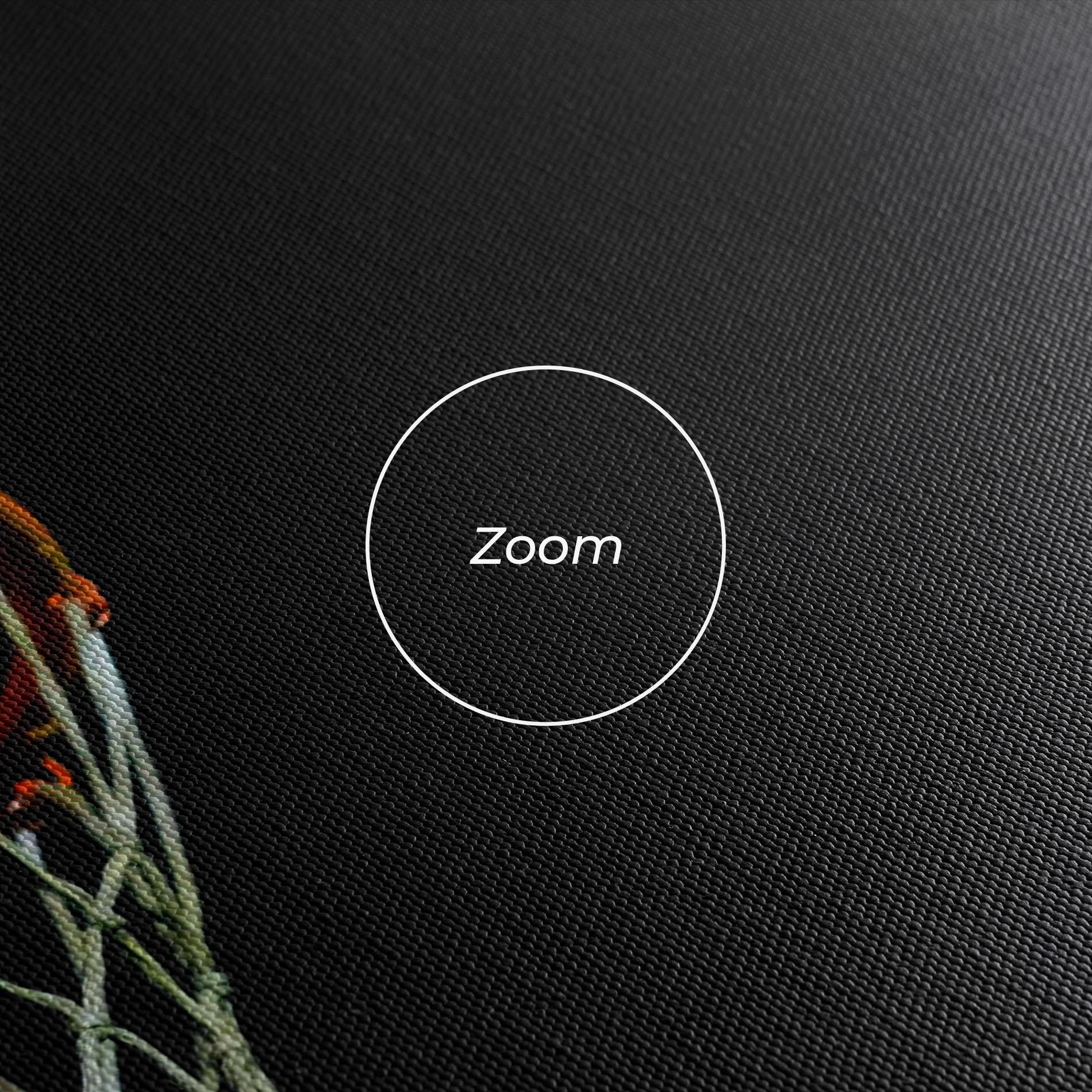 Vászonkép Basketball Hoop On Black mockup 3