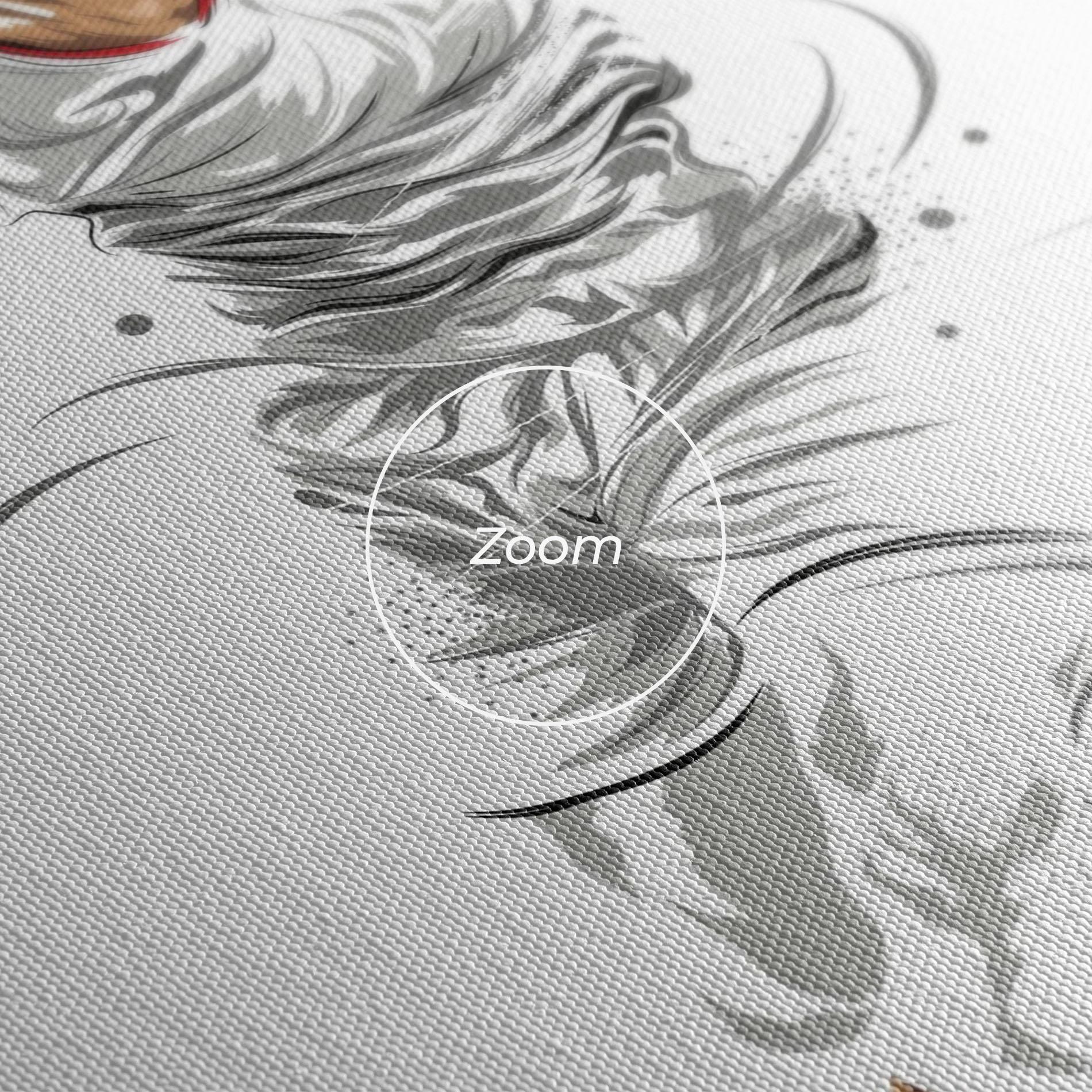 Vászonkép Dribbling Basketbal mockup 3