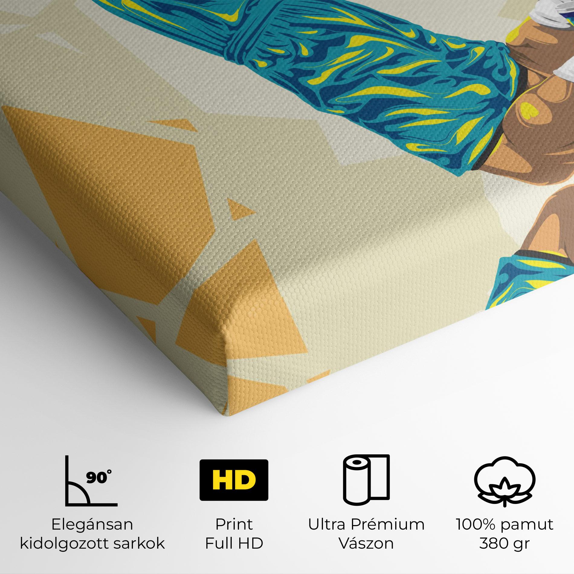 Vászonkép Basketball Dunk Pose mockup 4