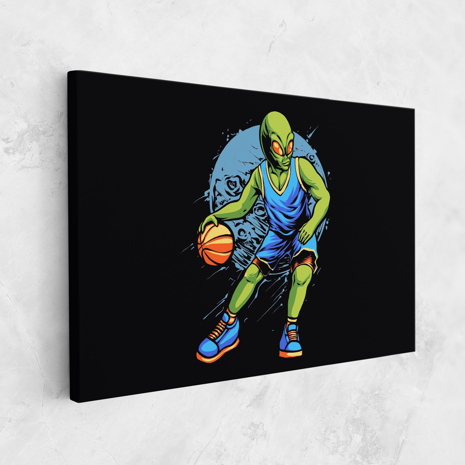 Alien Basketball mockup 1