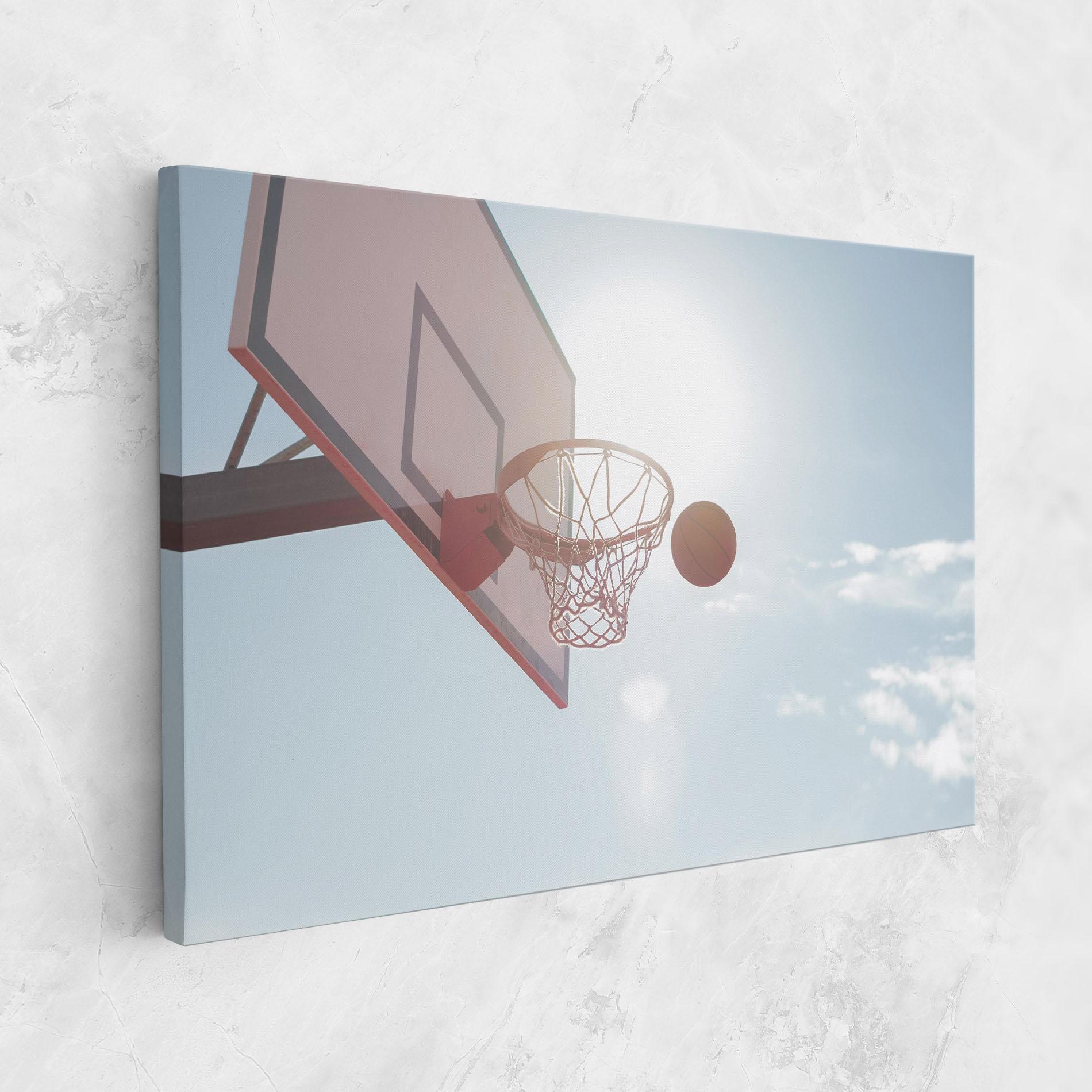 Vászonkép Basketball Hoop mockup 1