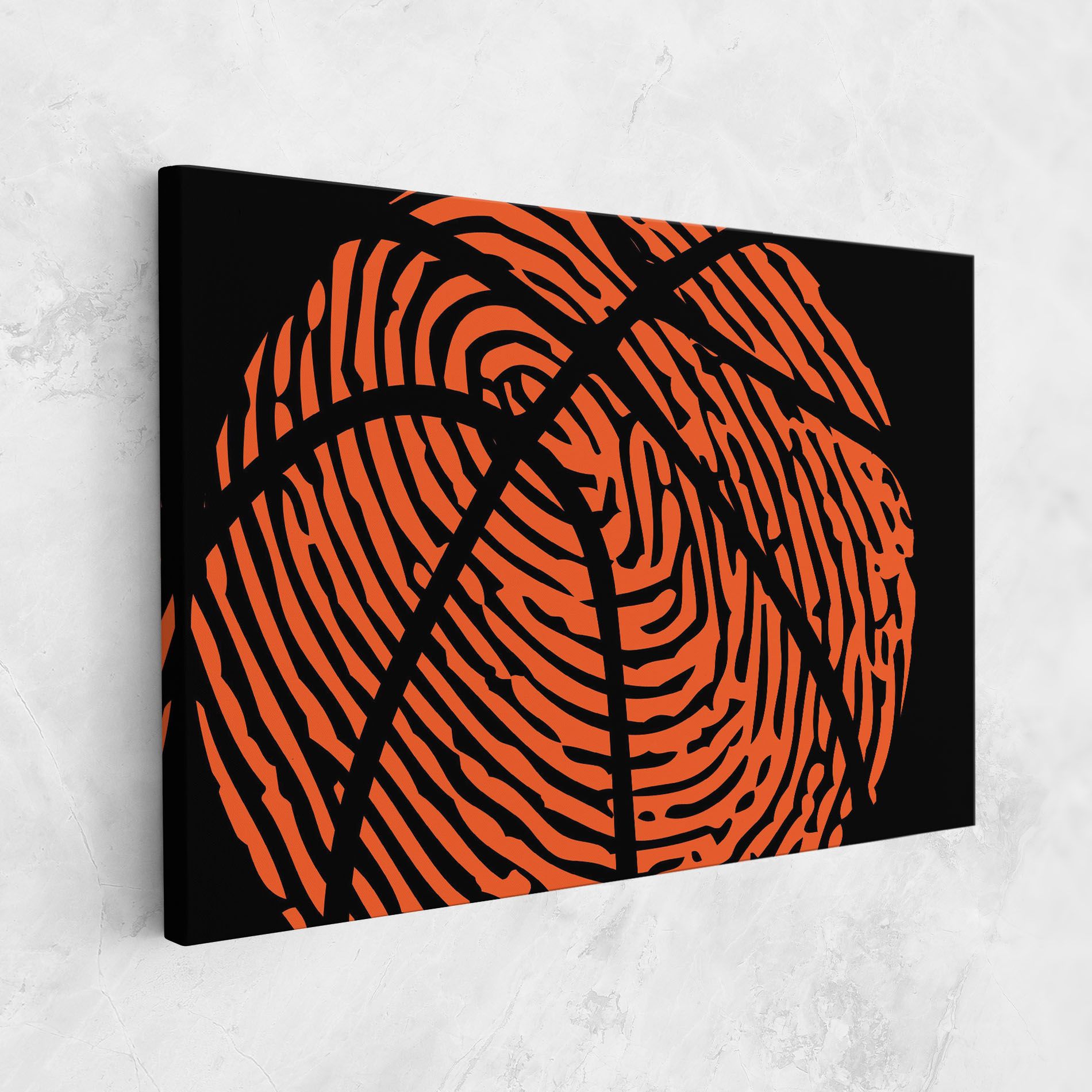 Fingerprint Basketball mockup 1