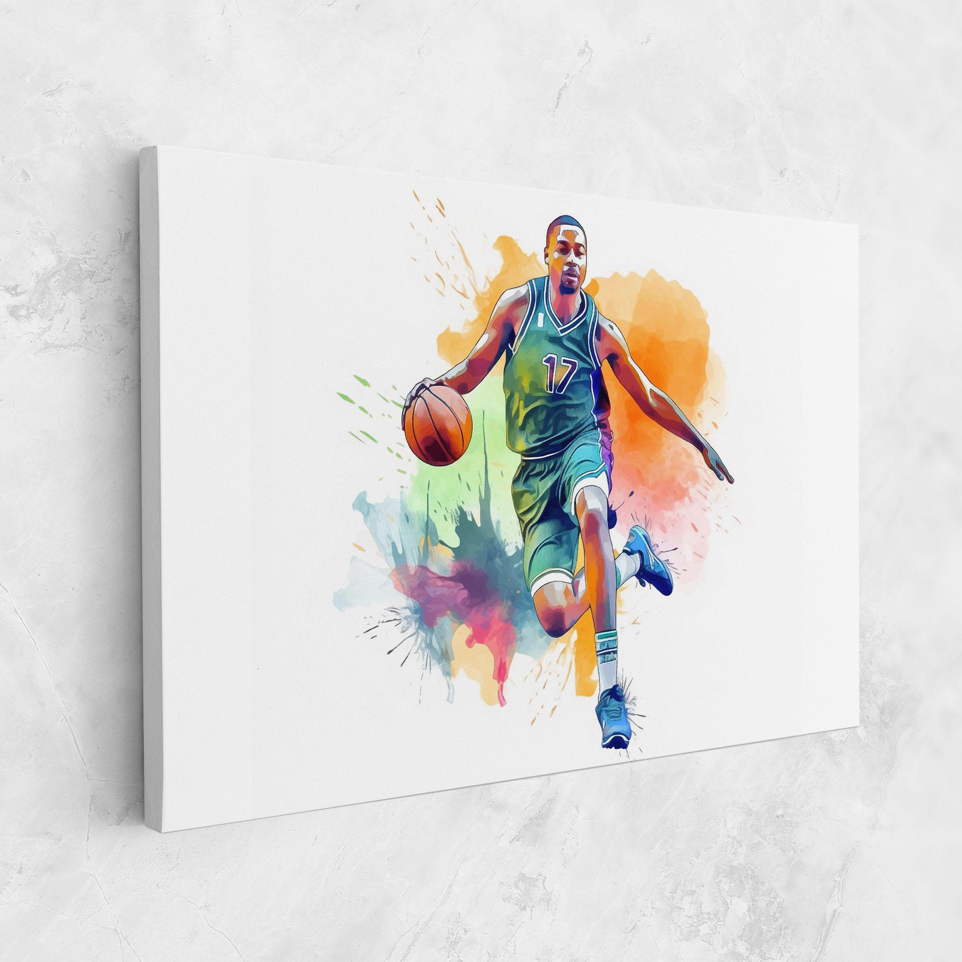 Vászonkép Playing Basket mockup 1