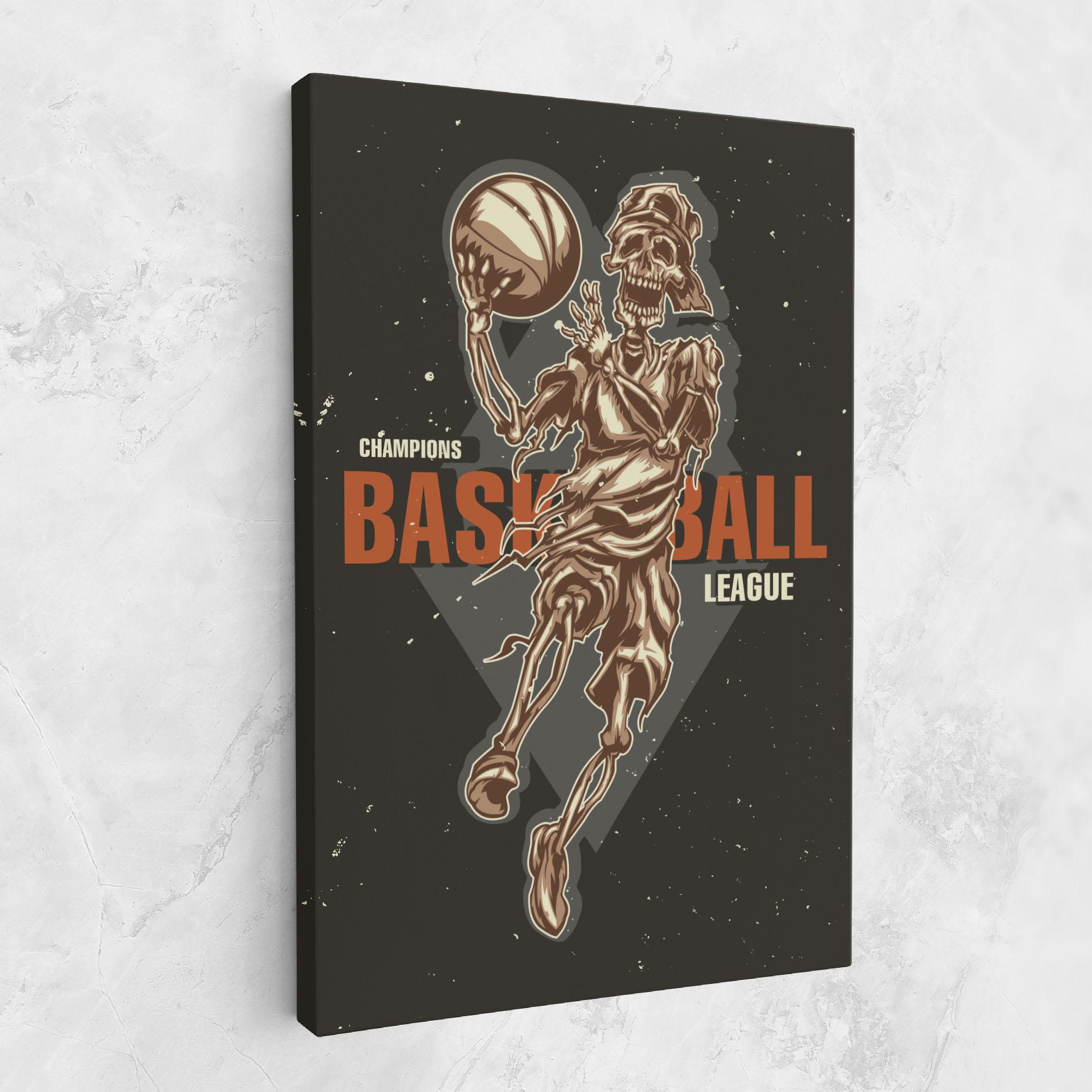 Vászonkép Basketball League mockup 1