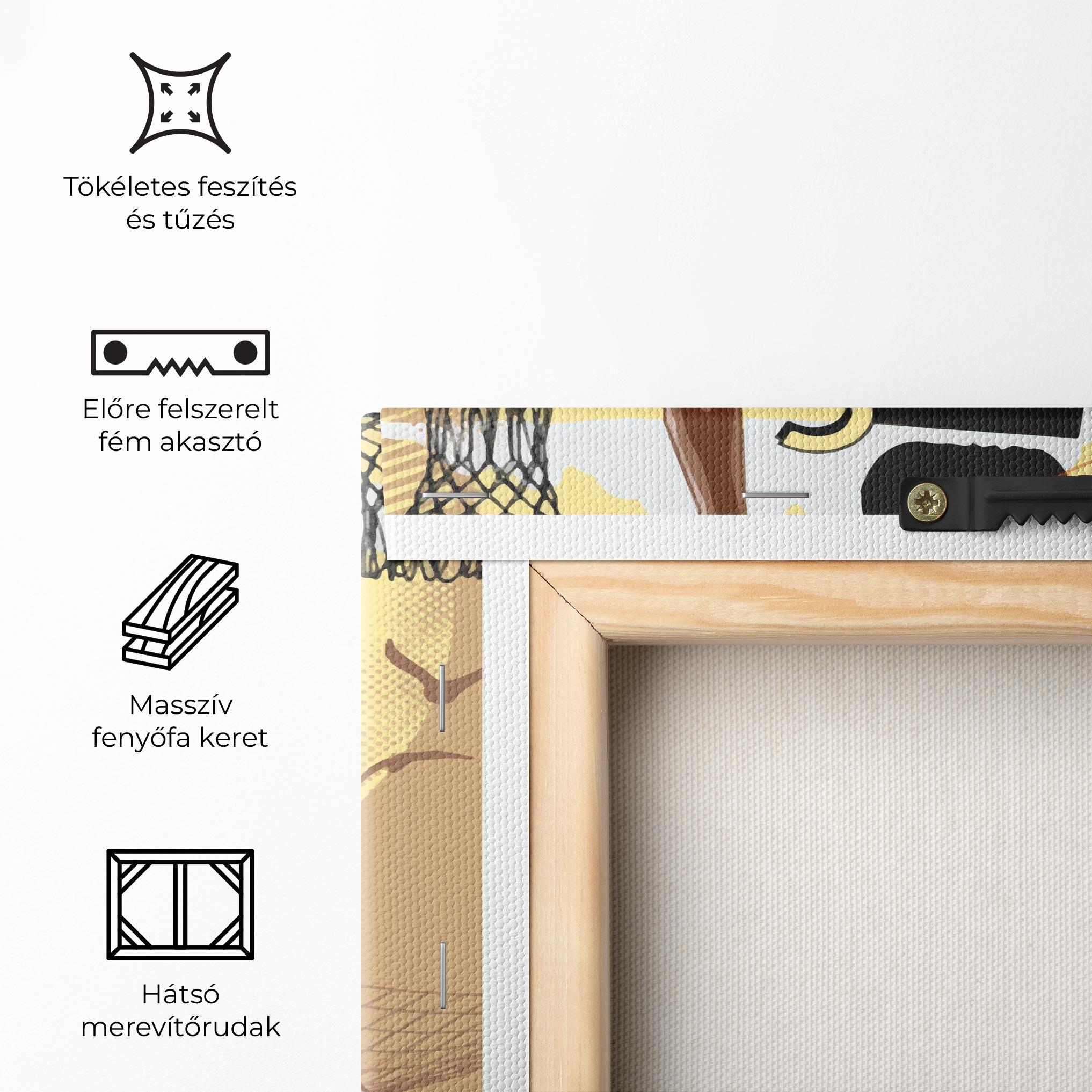 Vászonkép Double Dribble mockup 5