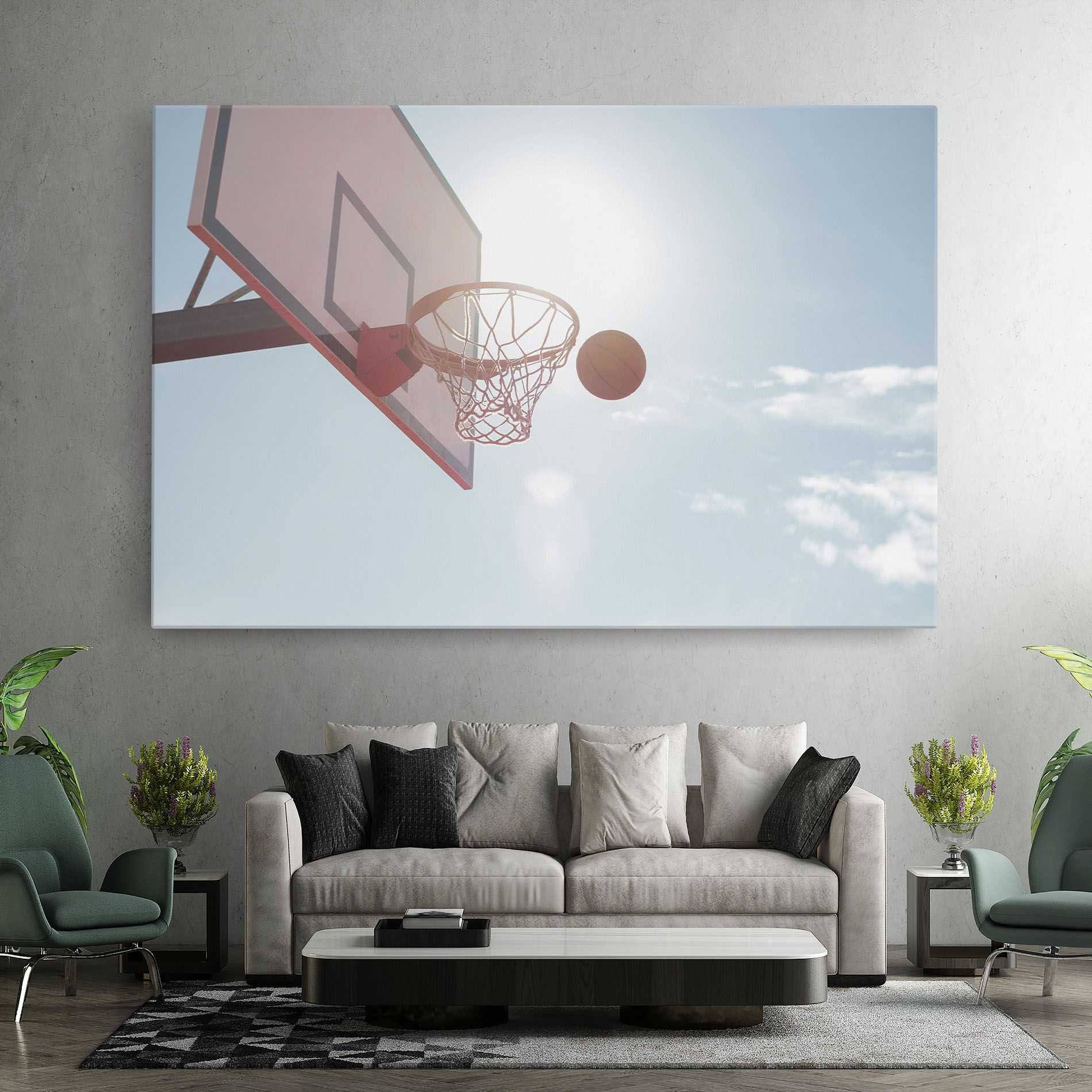 Basketball Hoop mockup 7