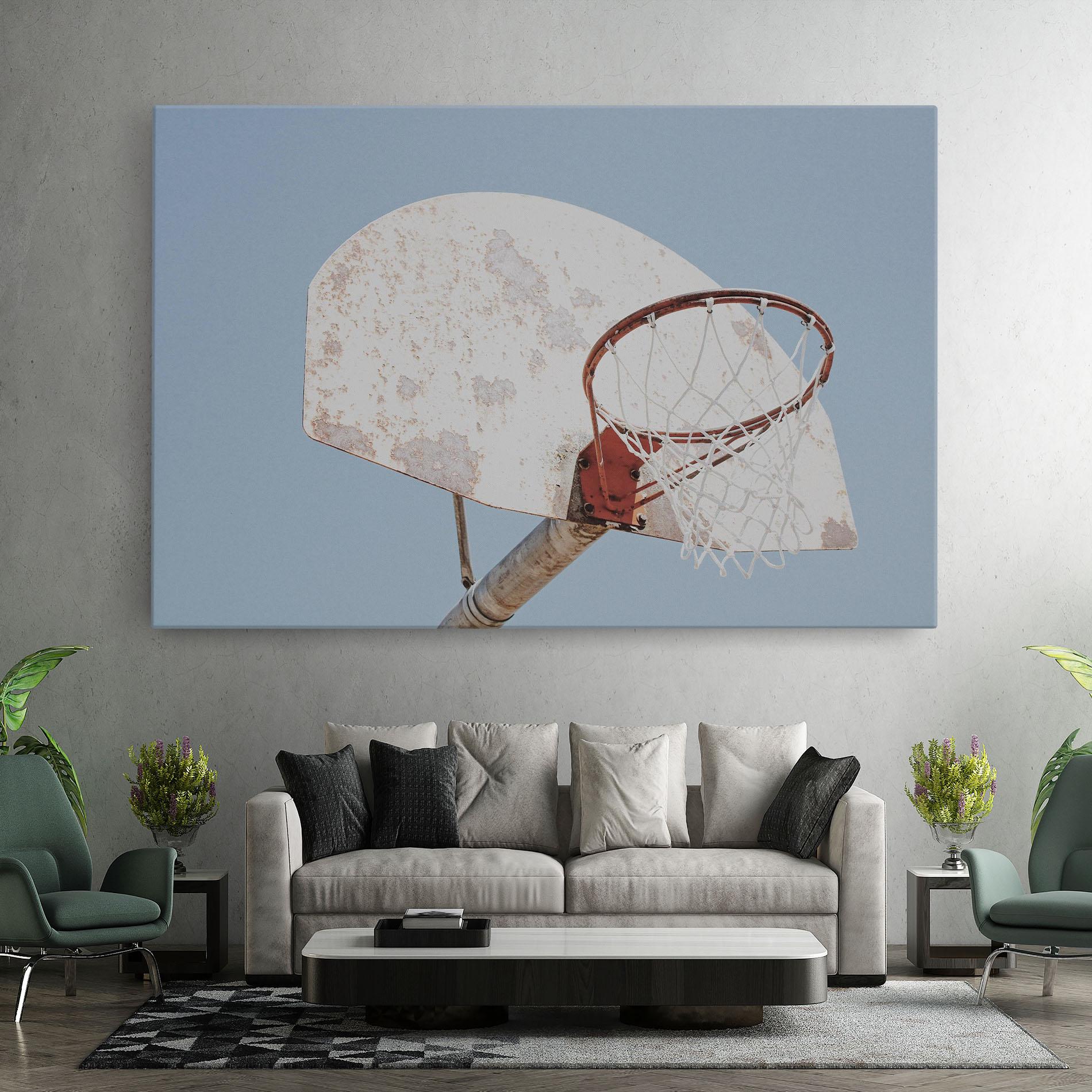 Vászonkép Old Basketball Hoop mockup 7