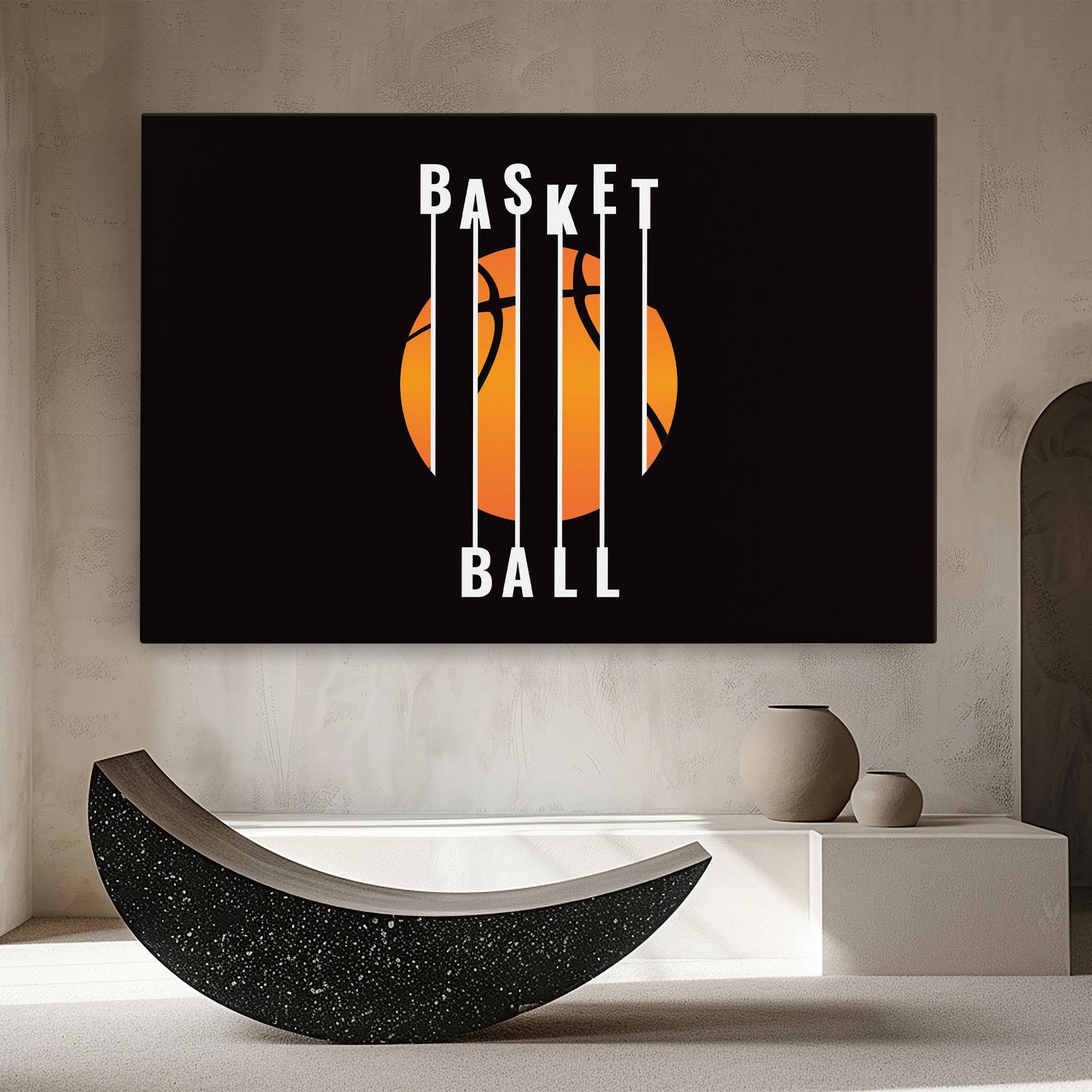 Vászonkép Basket Ball mockup 8