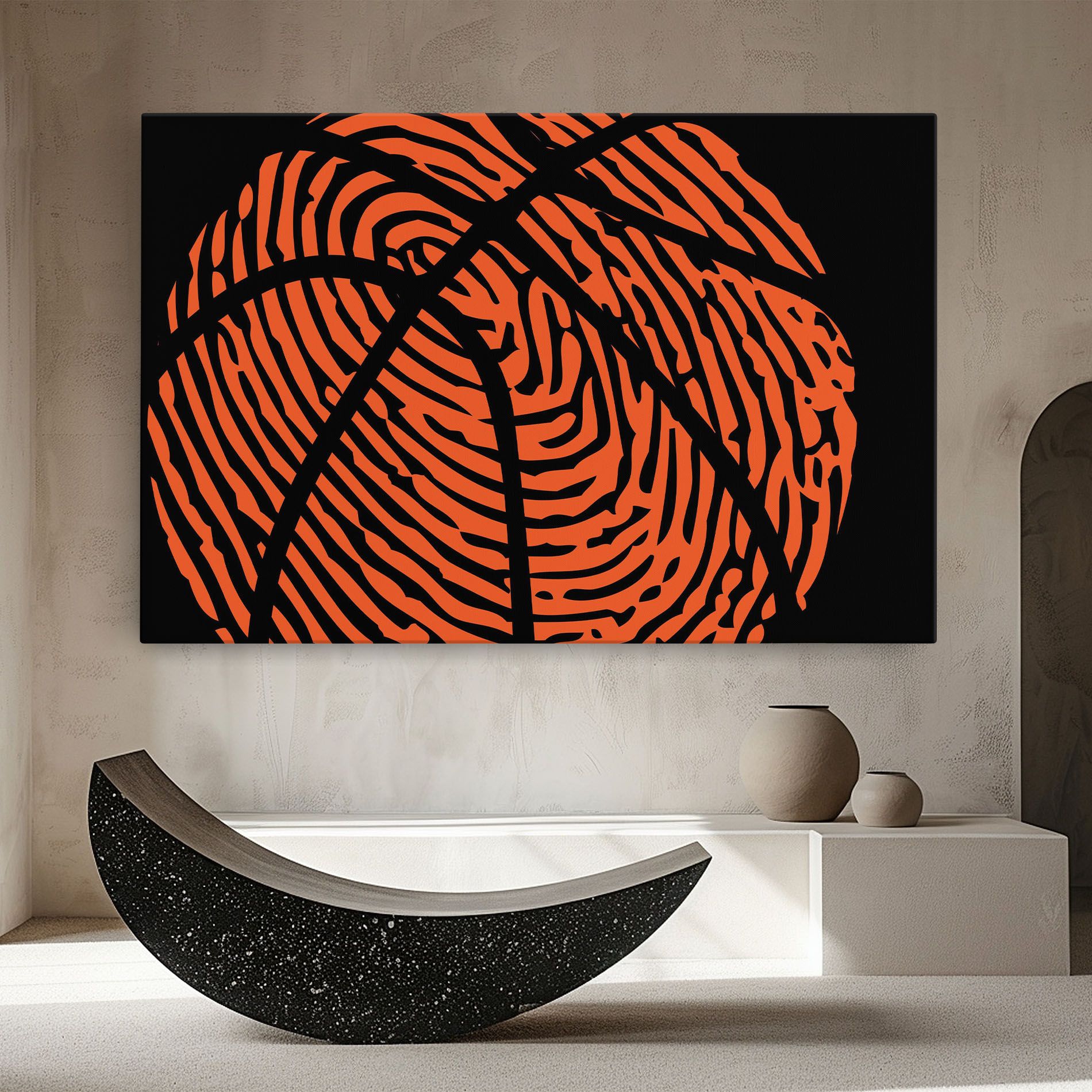 Fingerprint Basketball mockup 8