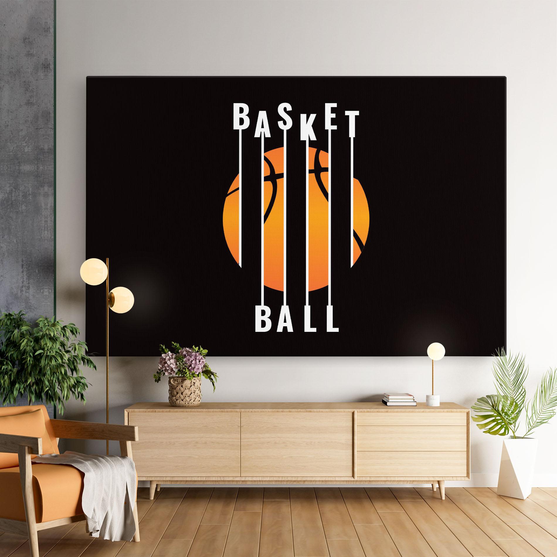 Vászonkép Basket Ball mockup 9