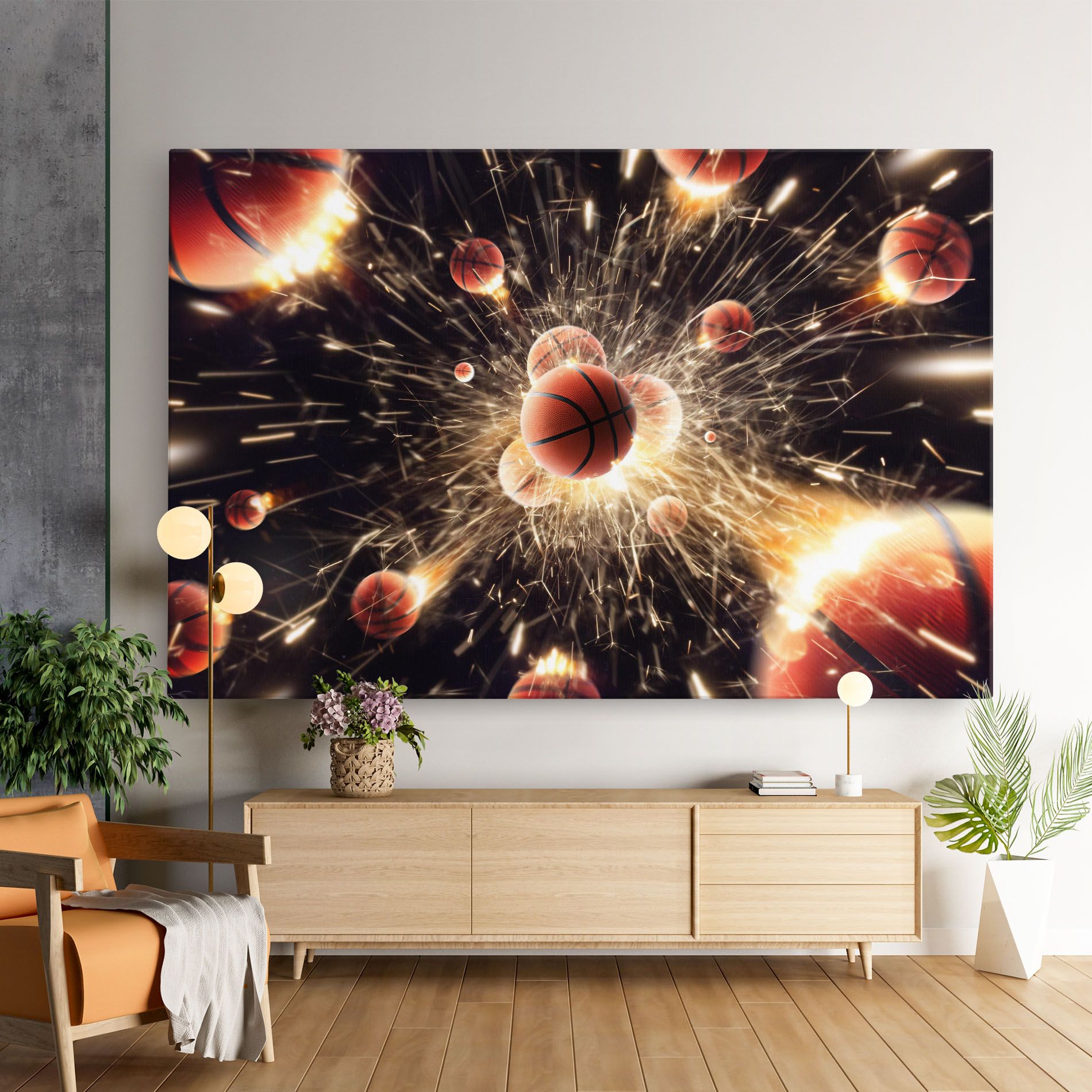 Basketball Explosion mockup 9