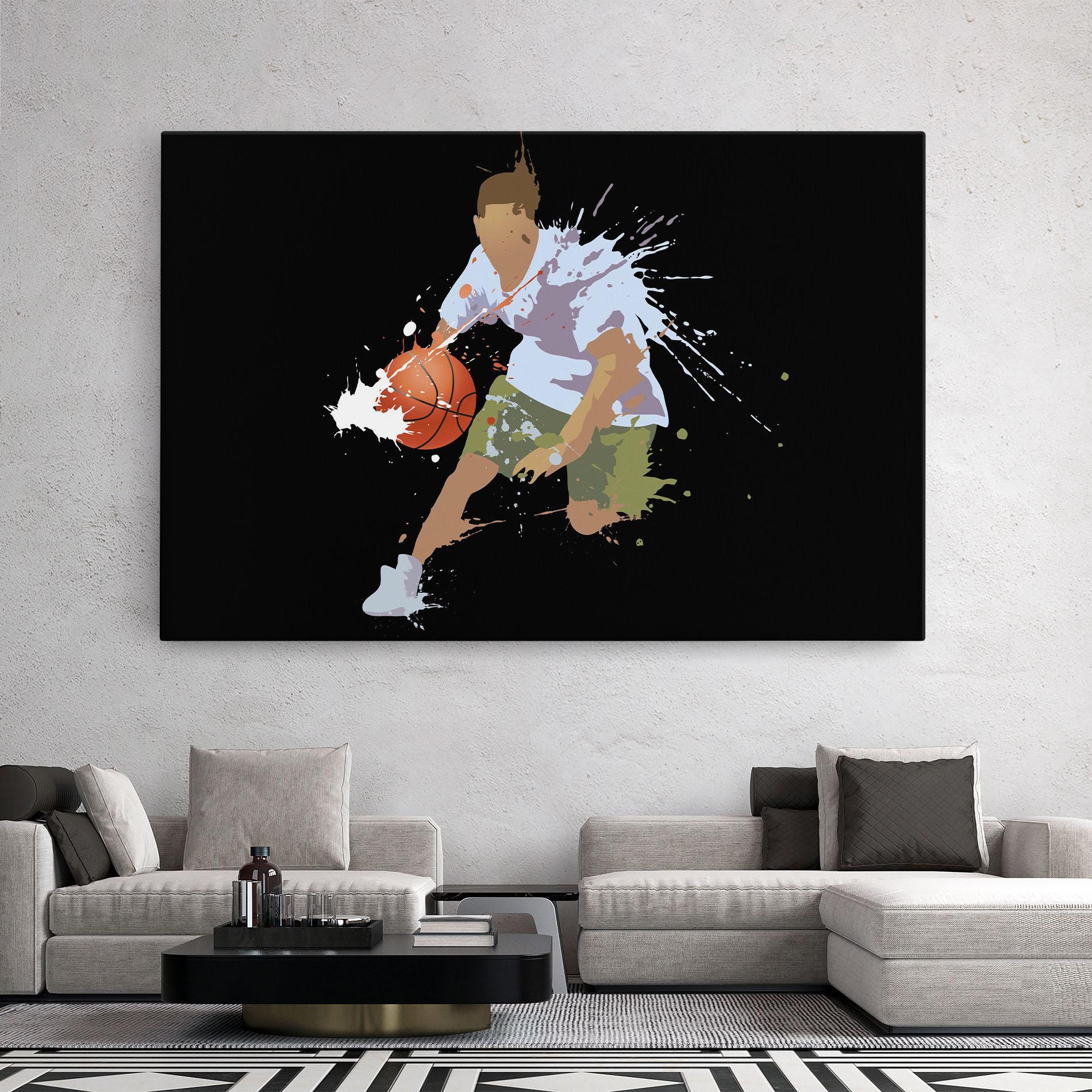 Vászonkép Basket Splash mockup 2