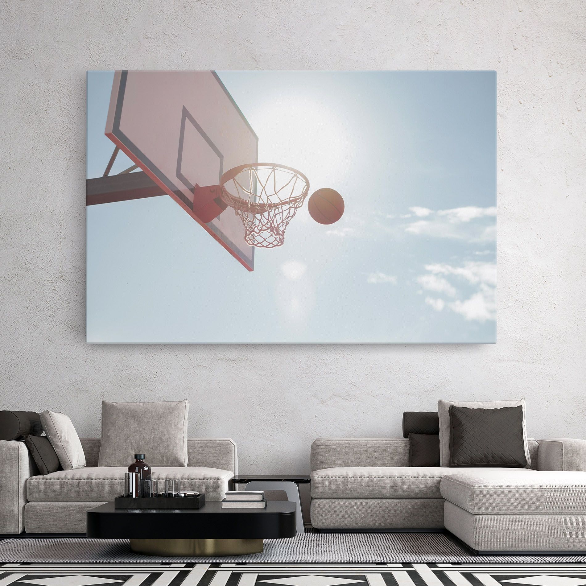 Basketball Hoop mockup 2