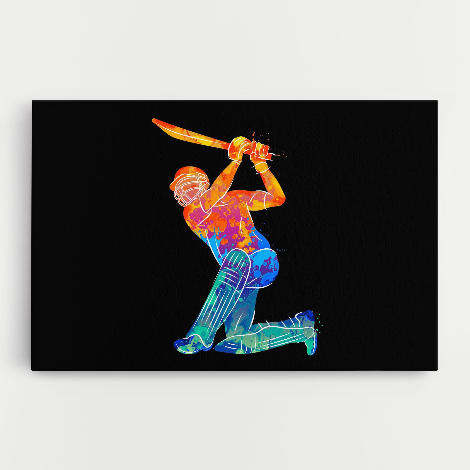 Vászonkép Baseball Color Art mockup 0