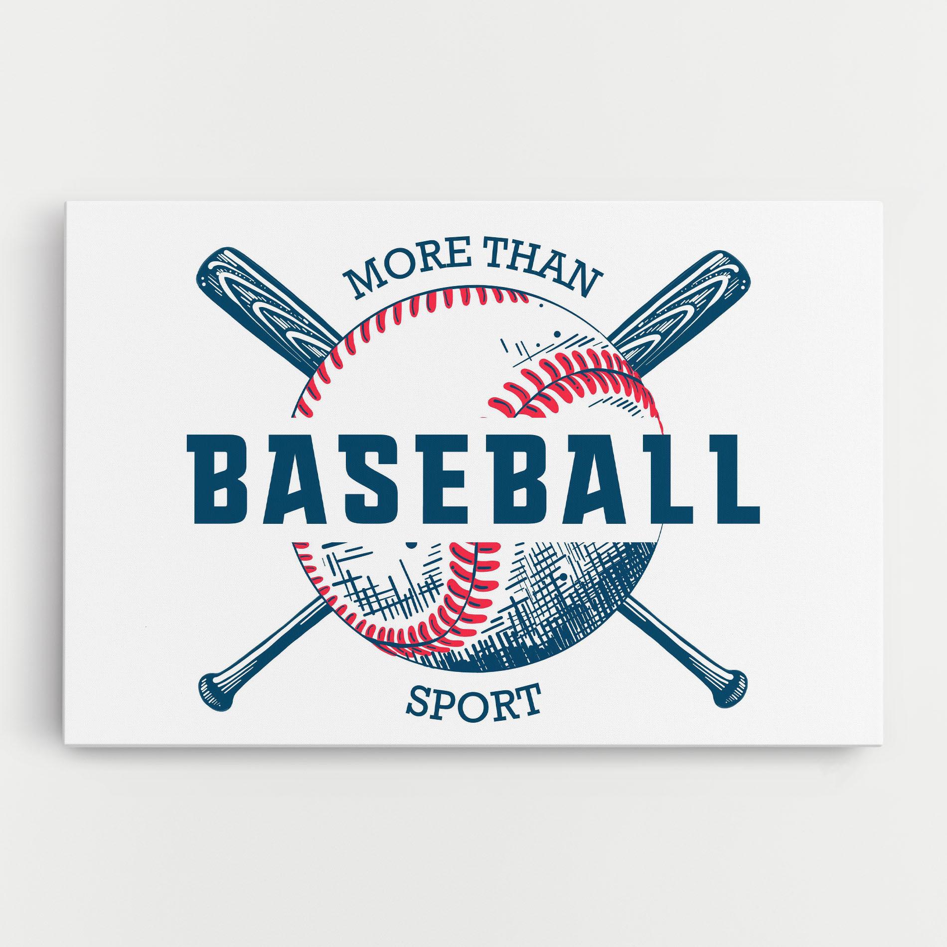 Vászonkép Baseball Sport mockup 0