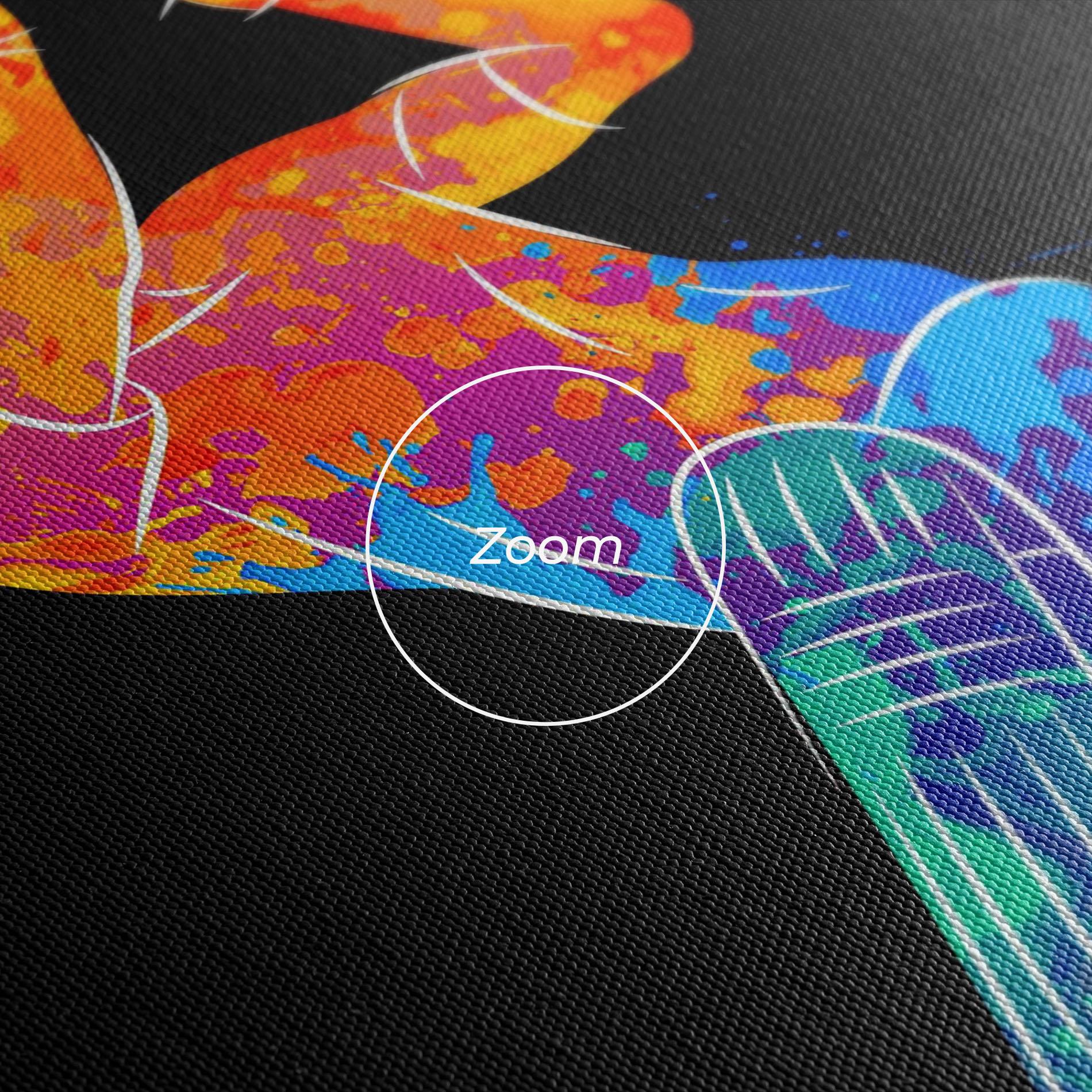 Vászonkép Baseball Color Art mockup 3