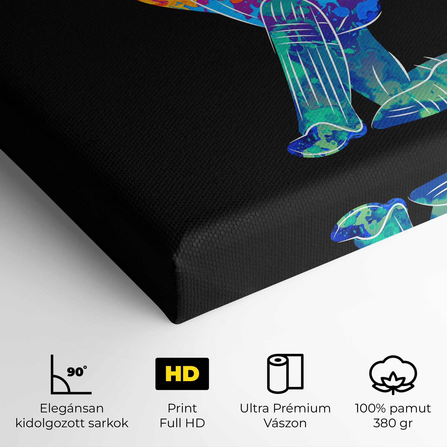 Vászonkép Baseball Color Art mockup 4