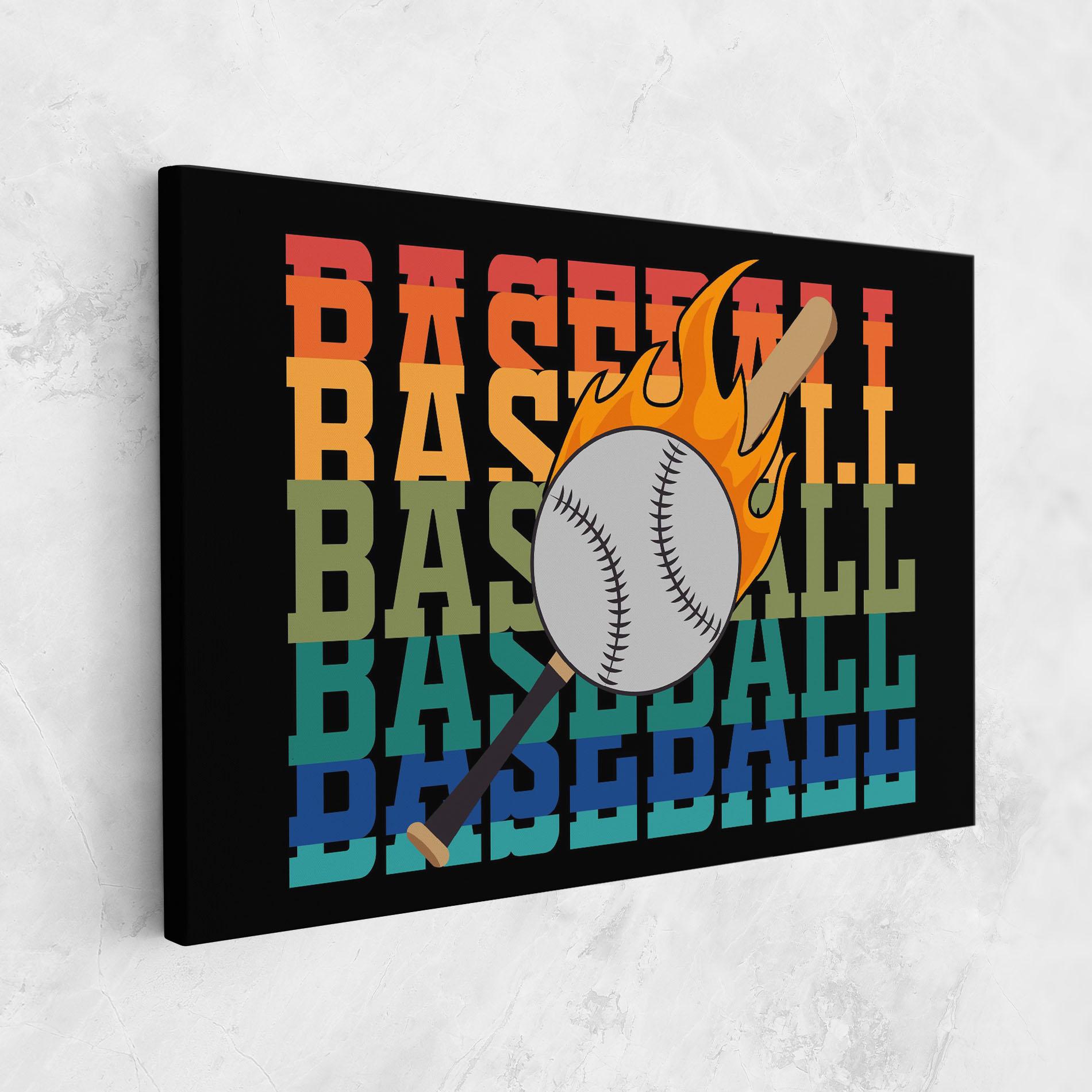 Vászonkép Baseball Color mockup 1