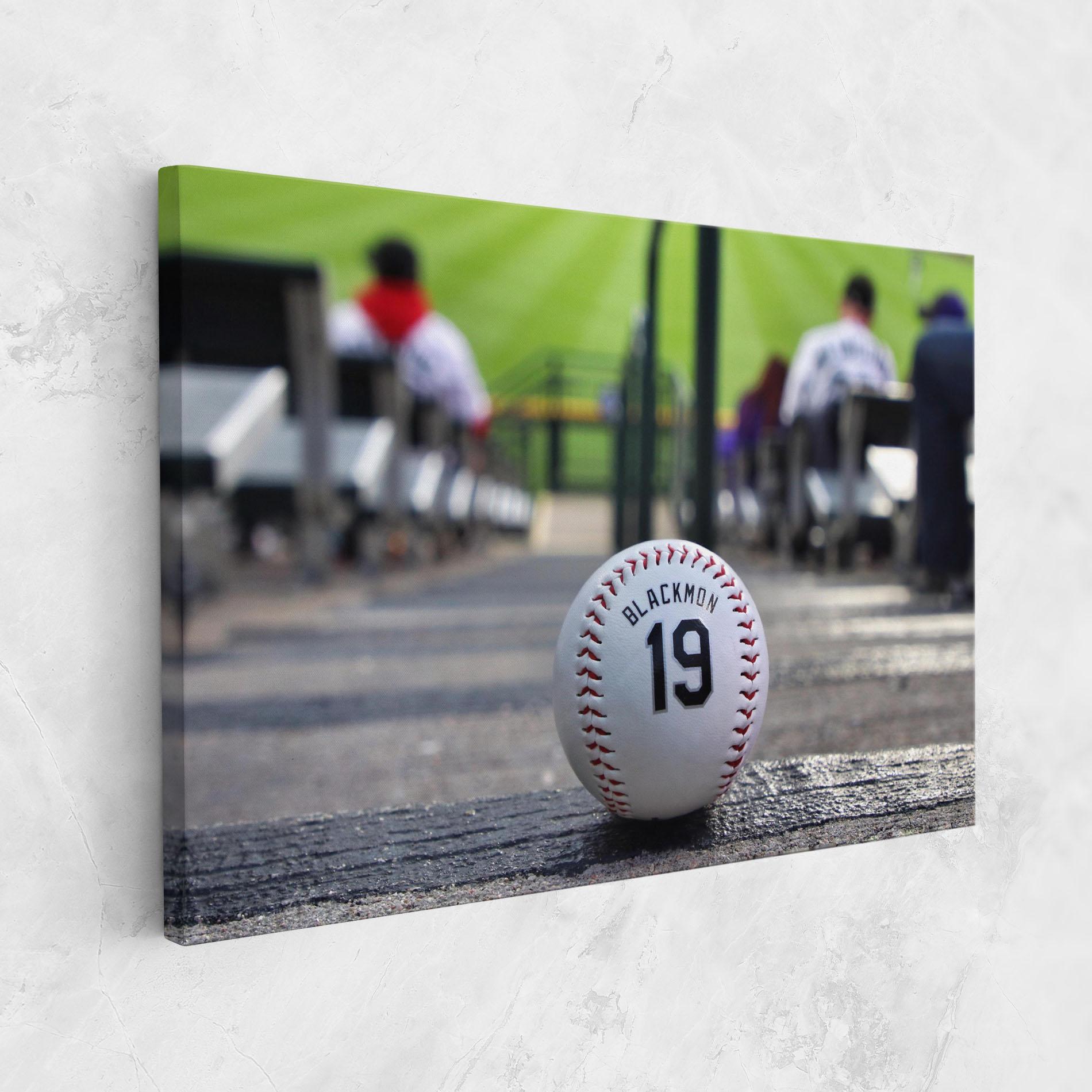 Vászonkép Baseball Nr 19 mockup 1