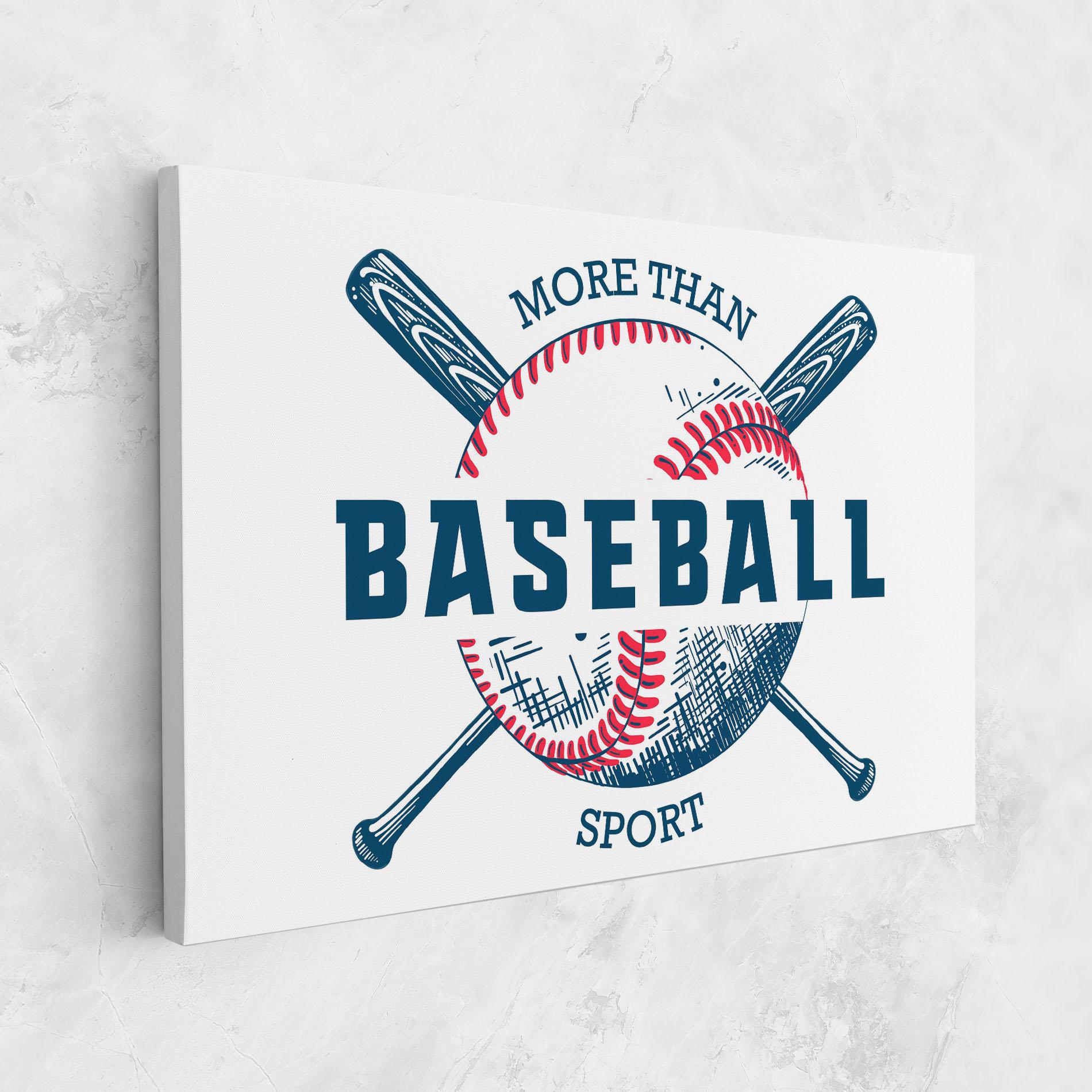 Vászonkép Baseball Sport mockup 1