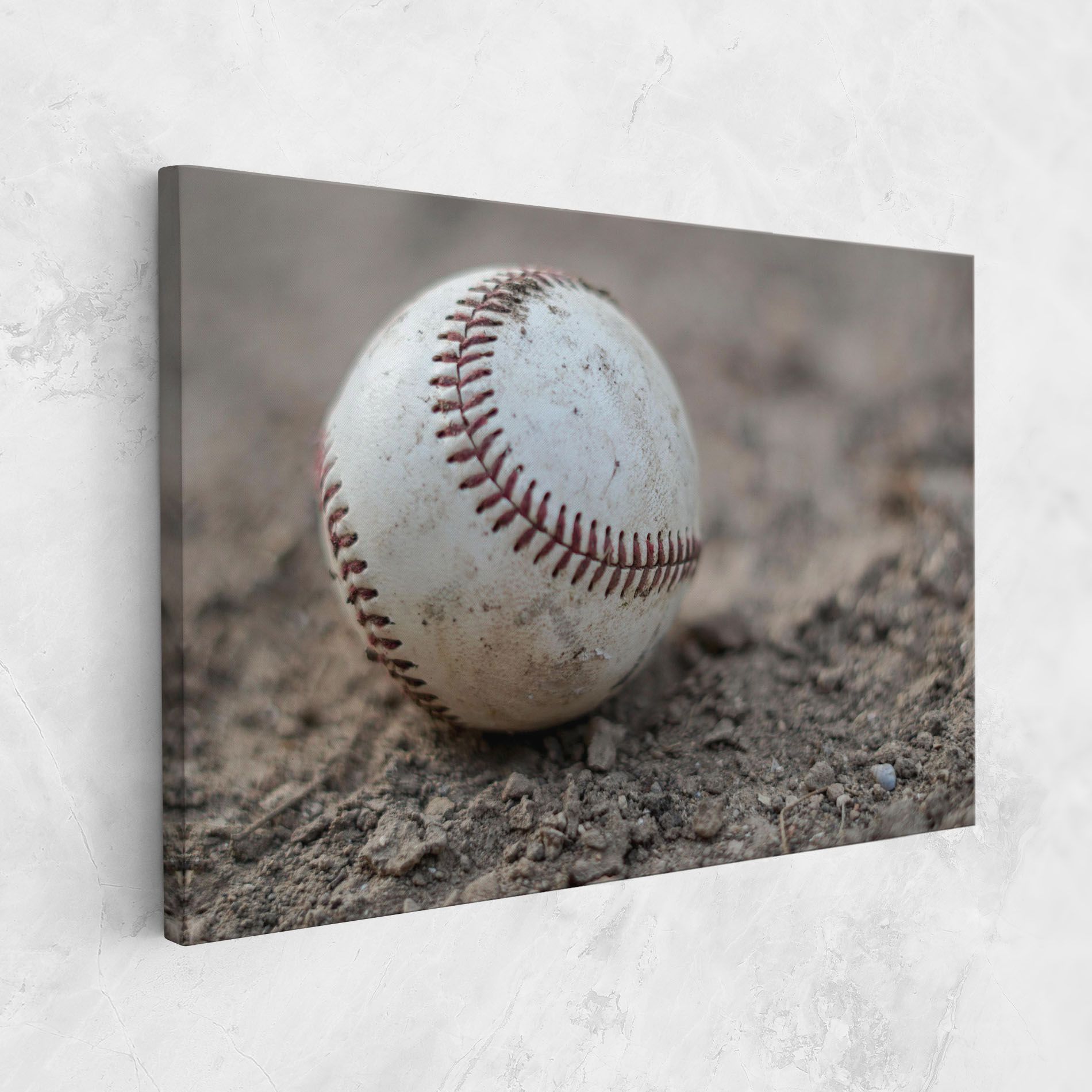 Dusty Baseball Ball mockup 1