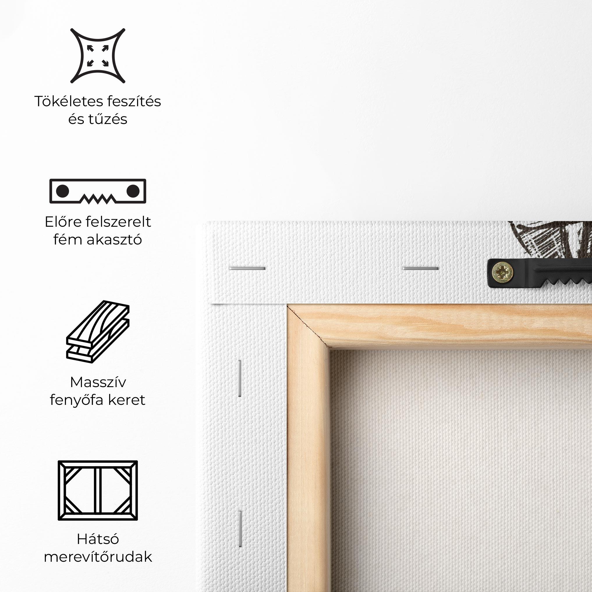 Vászonkép Baseball Player Line mockup 5