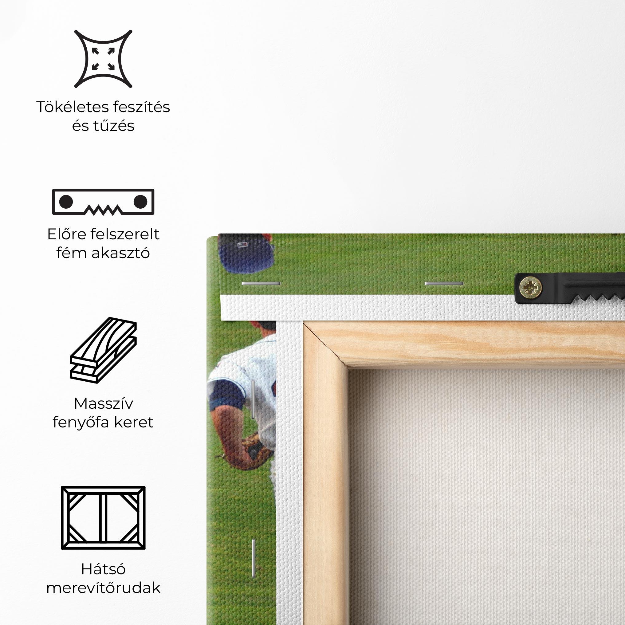 Vászonkép Baseball Player mockup 5