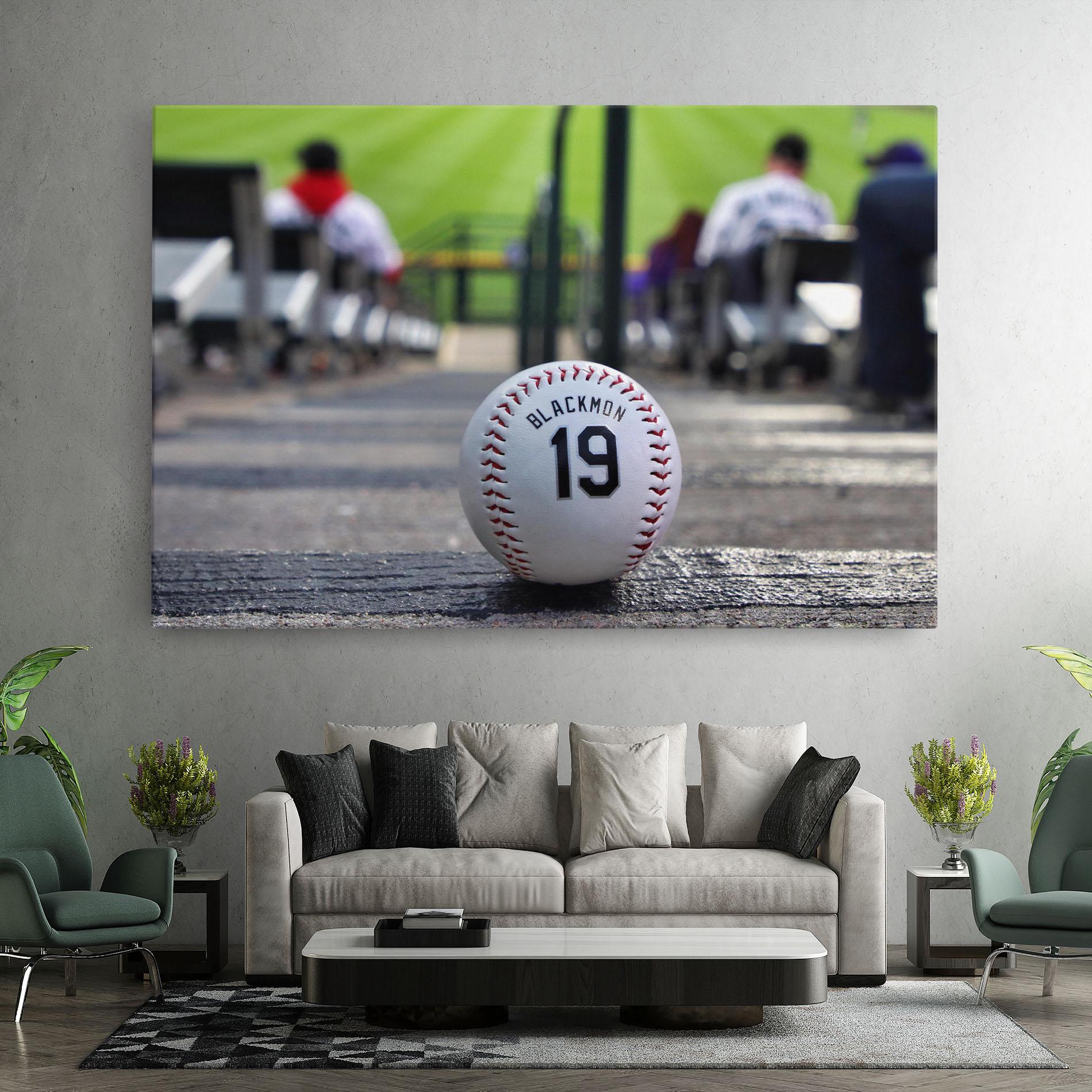 Vászonkép Baseball Nr 19 mockup 7
