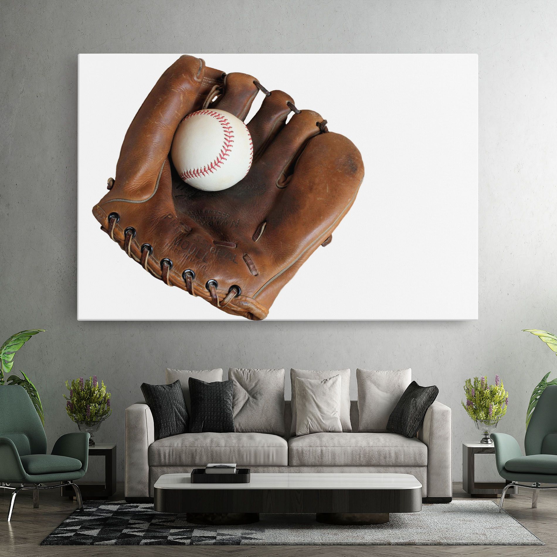 Holding Baseball Ball mockup 7