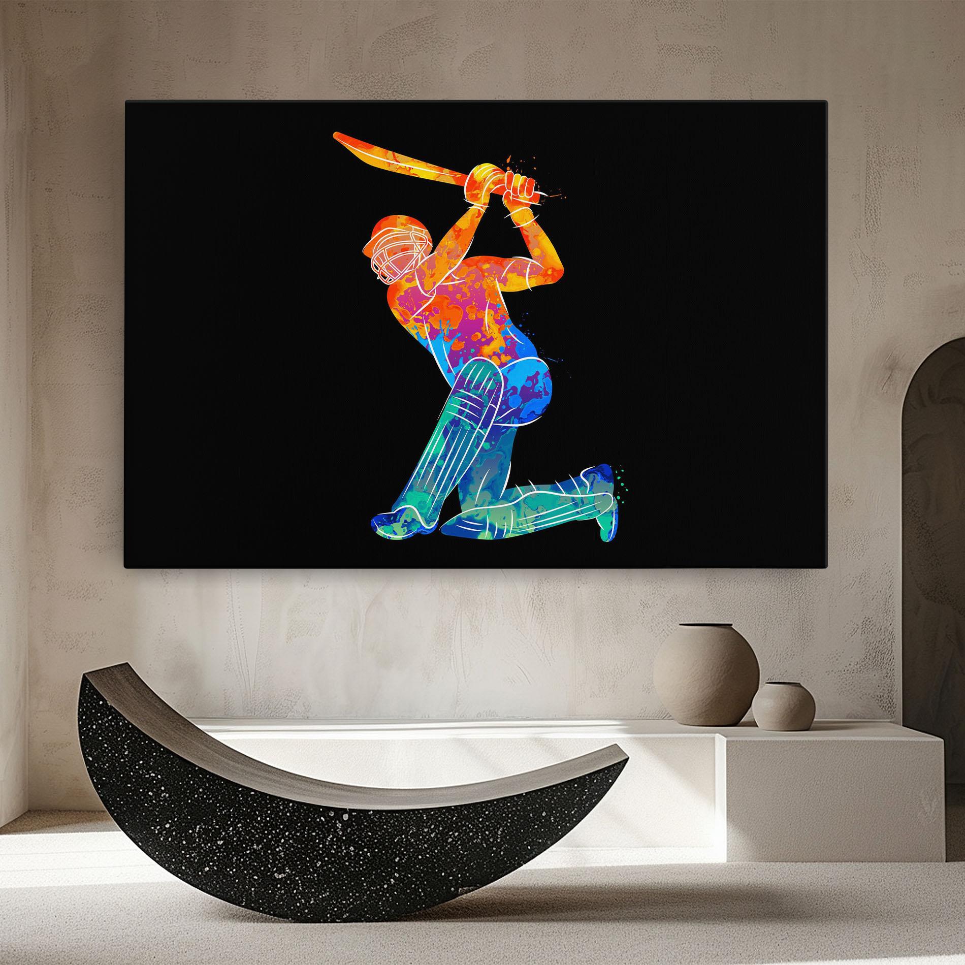 Vászonkép Baseball Color Art mockup 8