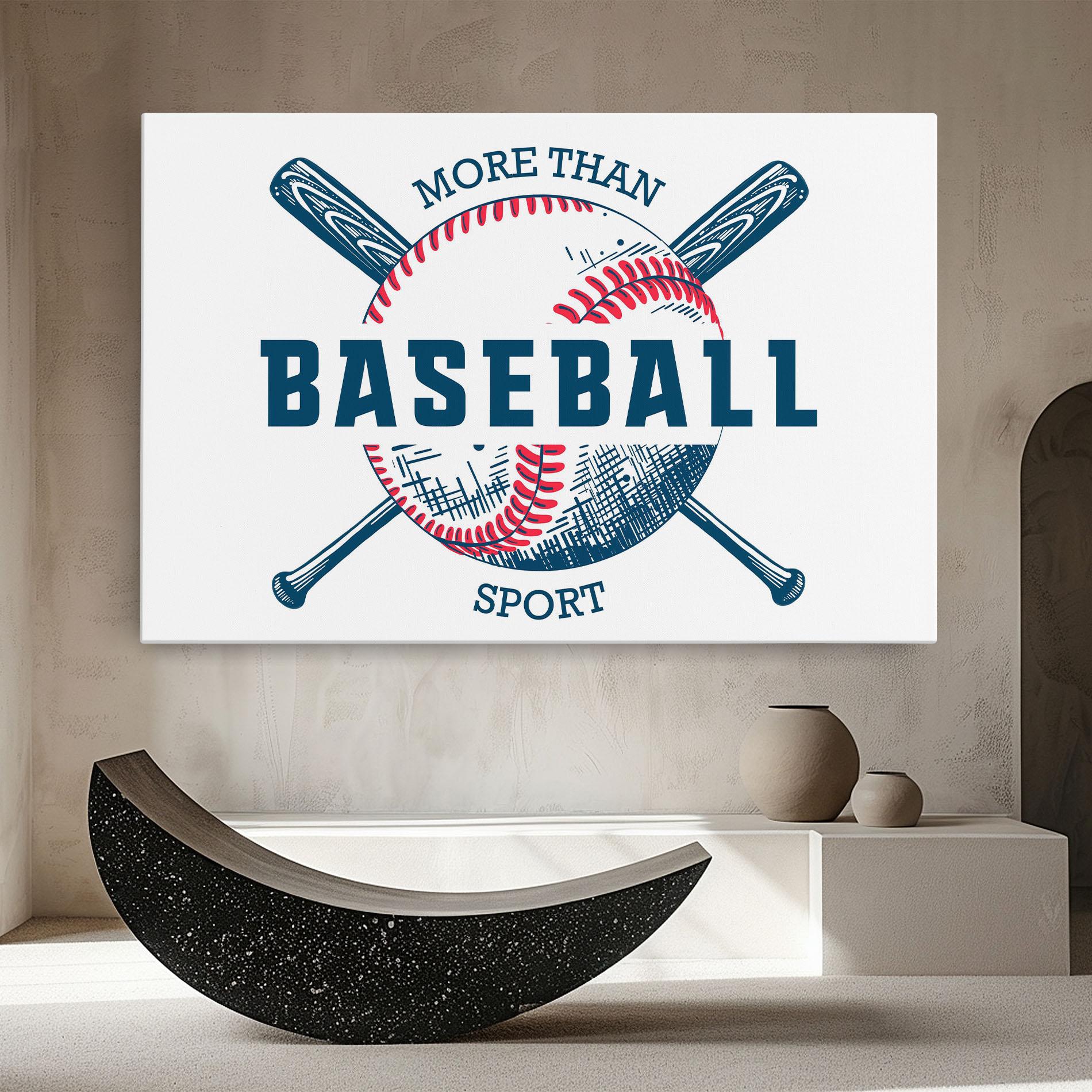 Vászonkép Baseball Sport mockup 8