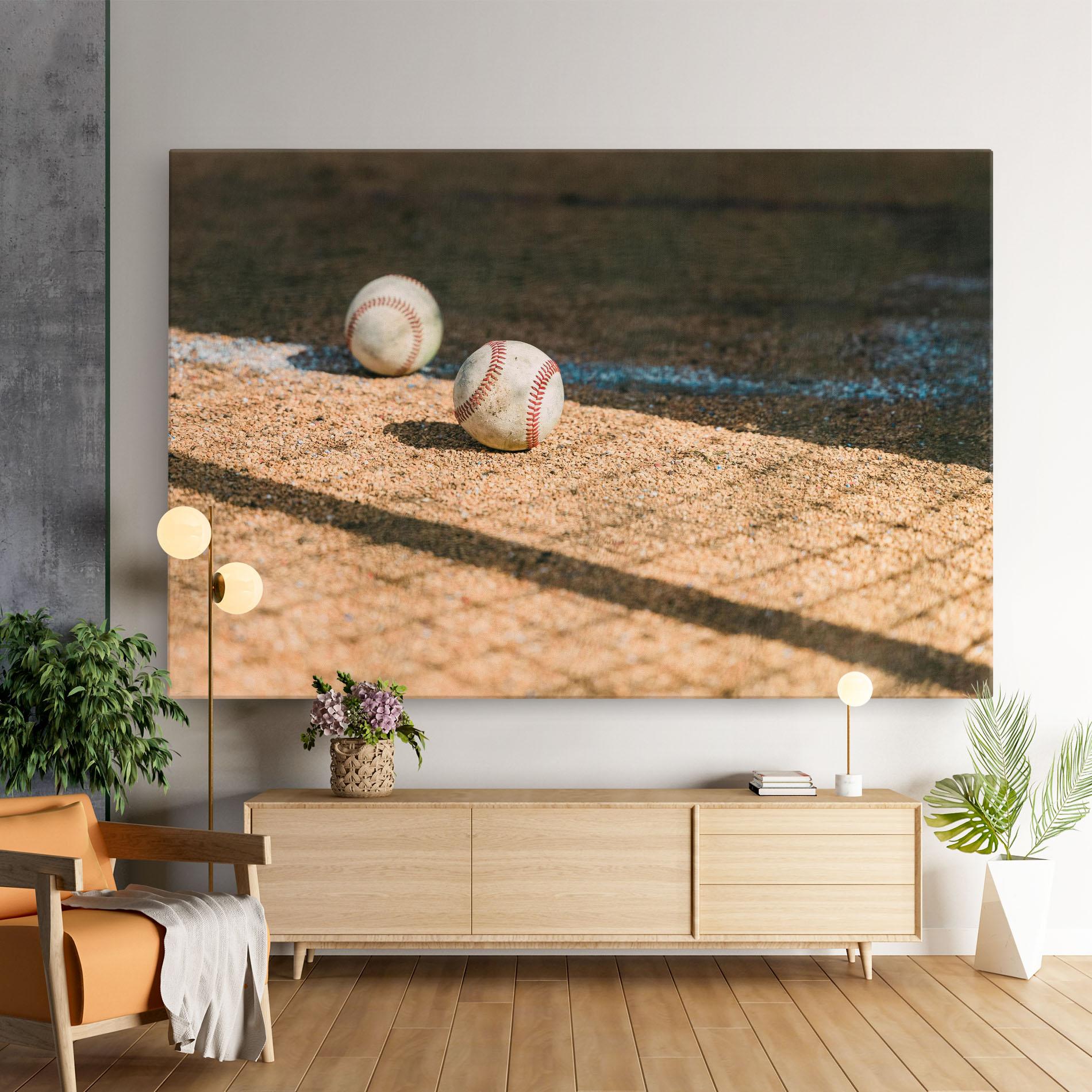 Vászonkép Baseball Balls mockup 9