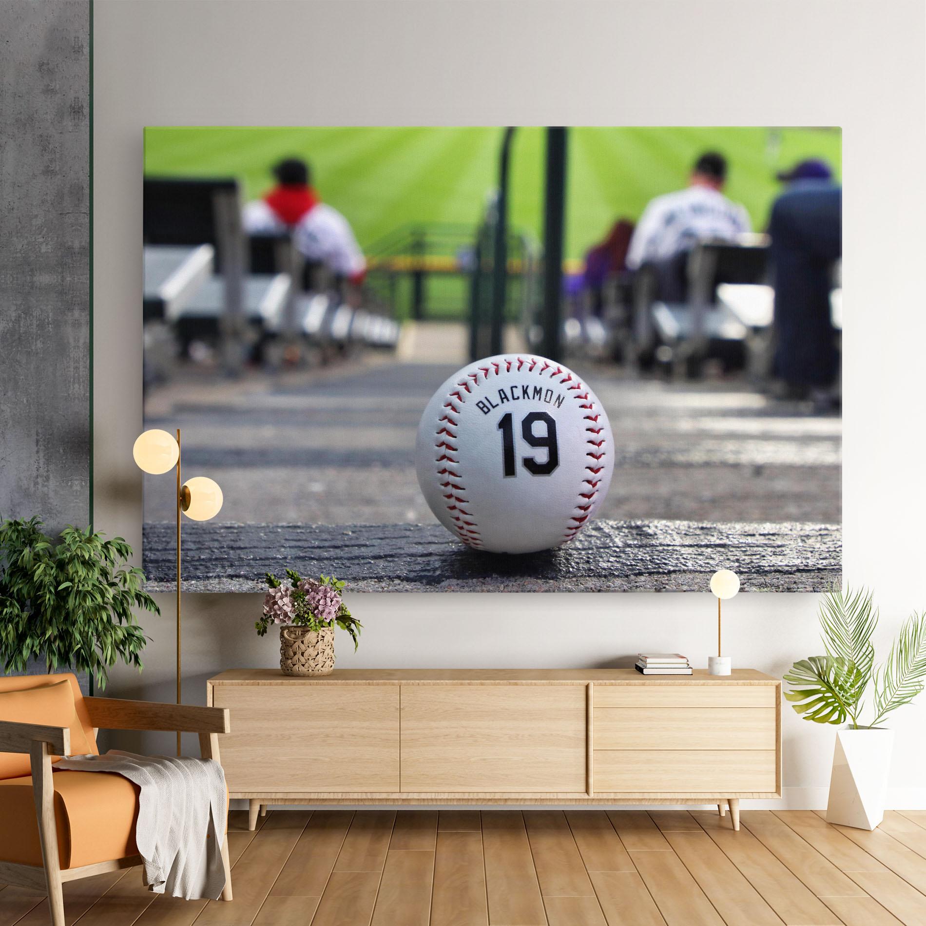 Vászonkép Baseball Nr 19 mockup 9