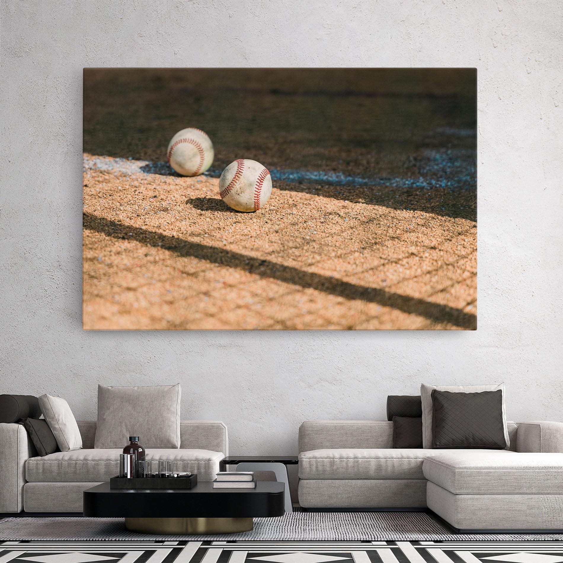 Vászonkép Baseball Balls mockup 2