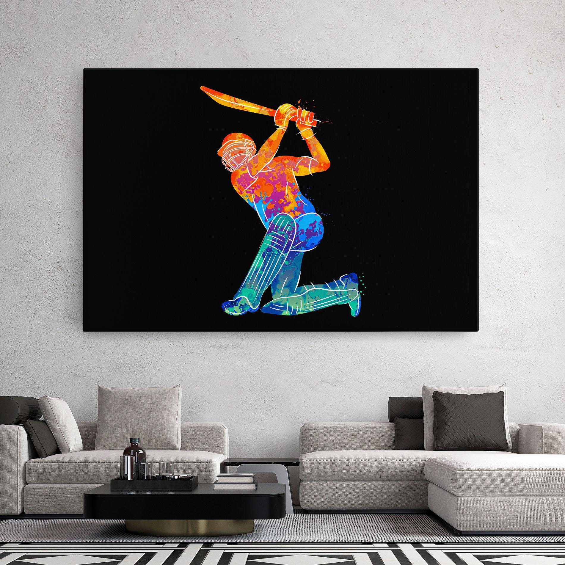 Vászonkép Baseball Color Art mockup 2